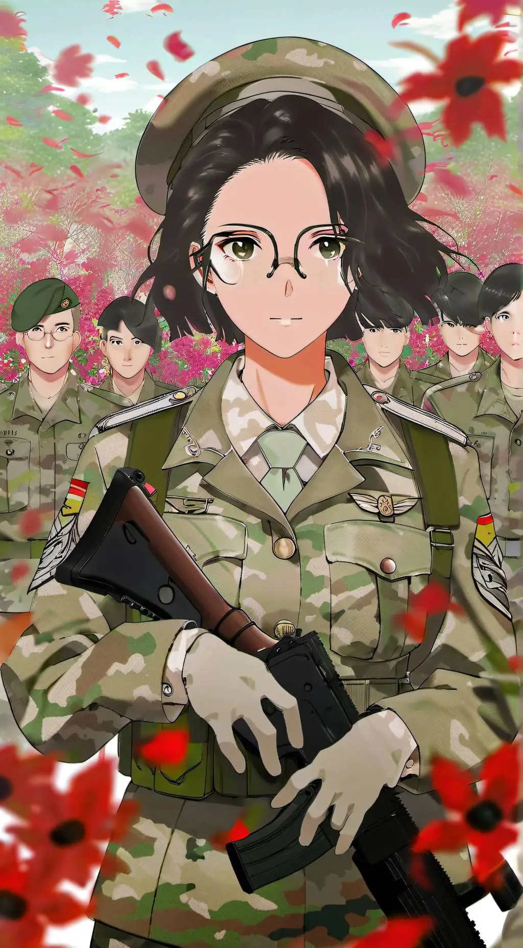 ai character: Serena  background