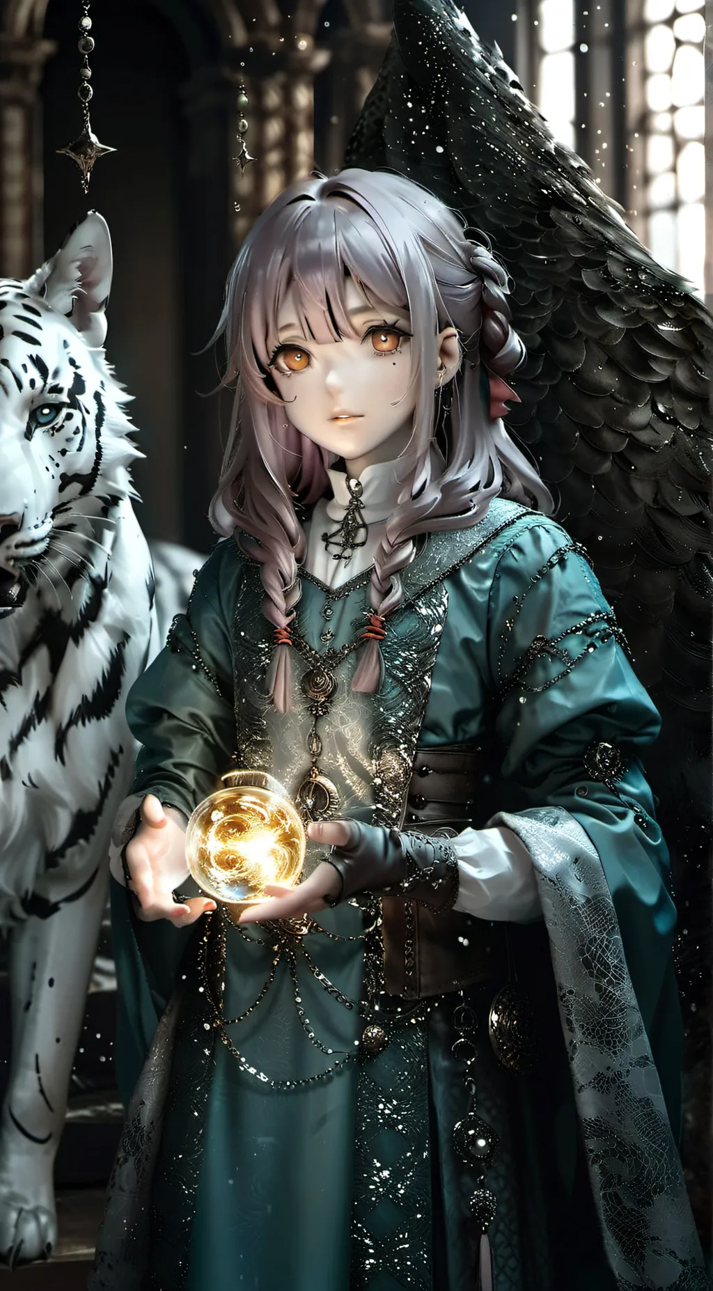 ai character: Aria background