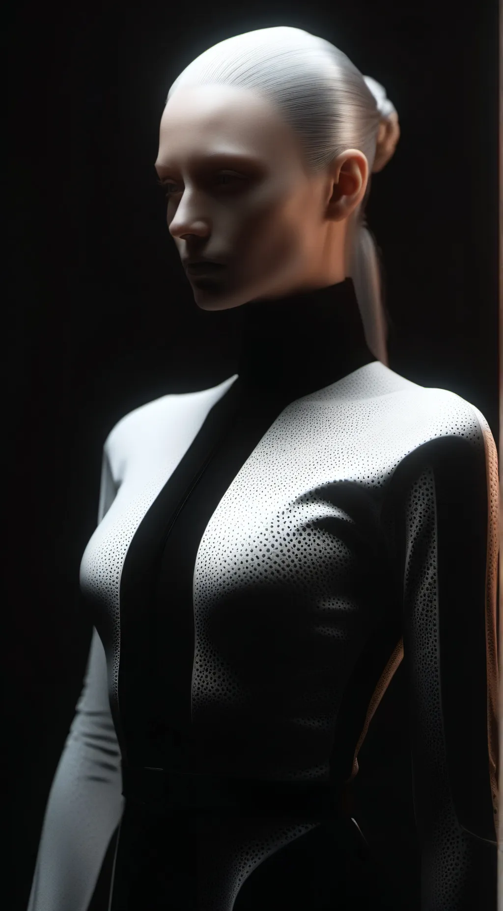 ai character: girl background