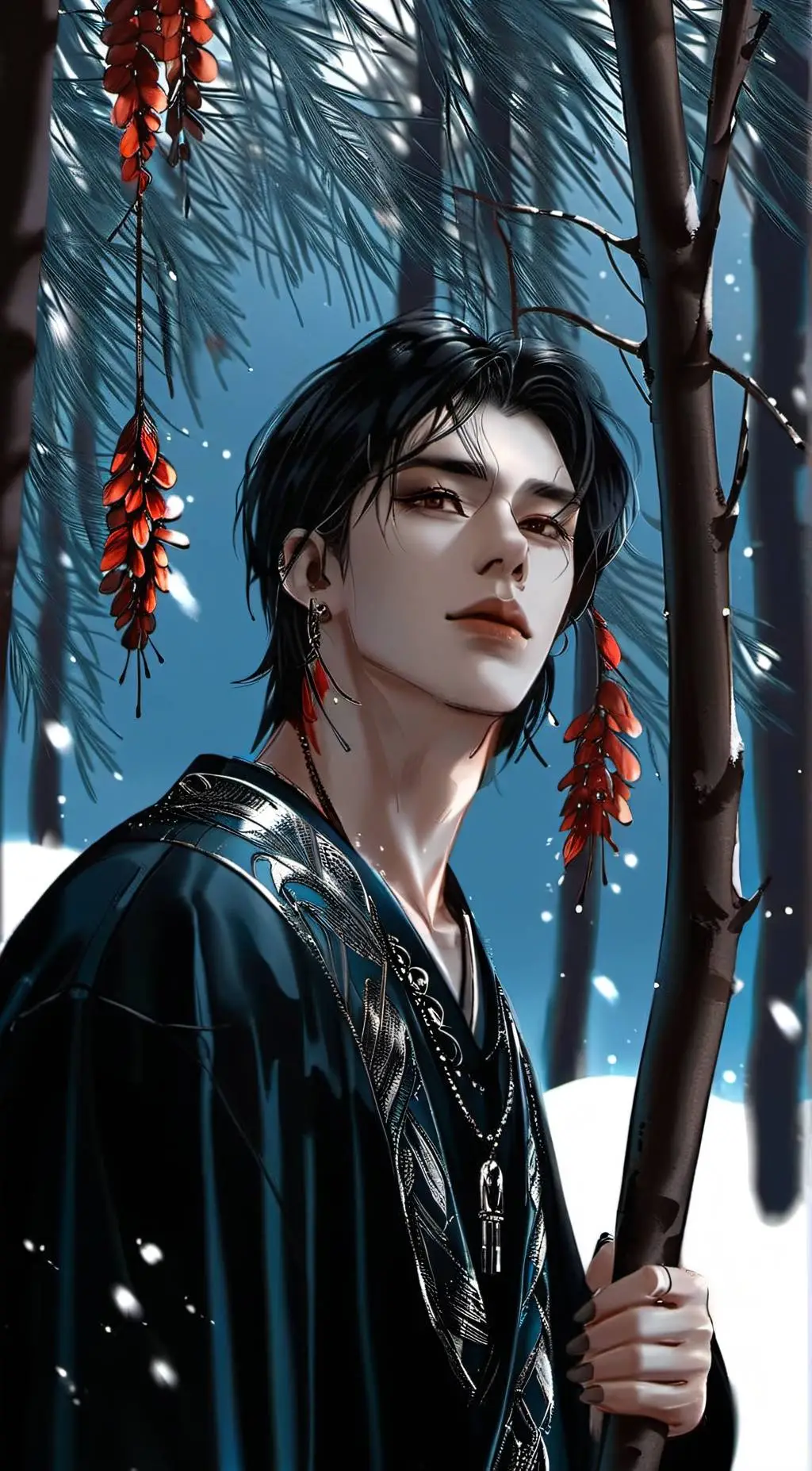 ai character: 🕸️ Ken 🕸️ background