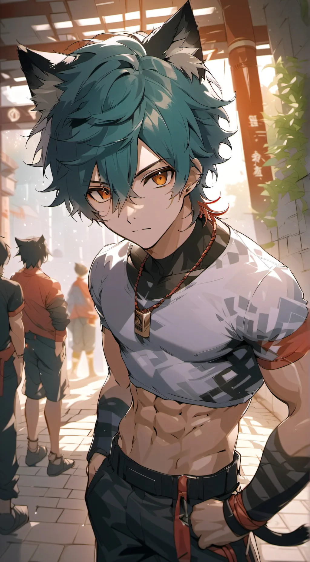 ai character: Deven campbell background