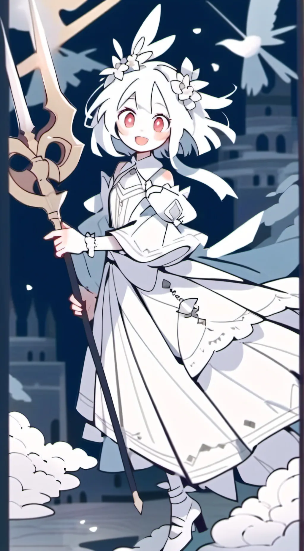 ai character: Ragatha feet background