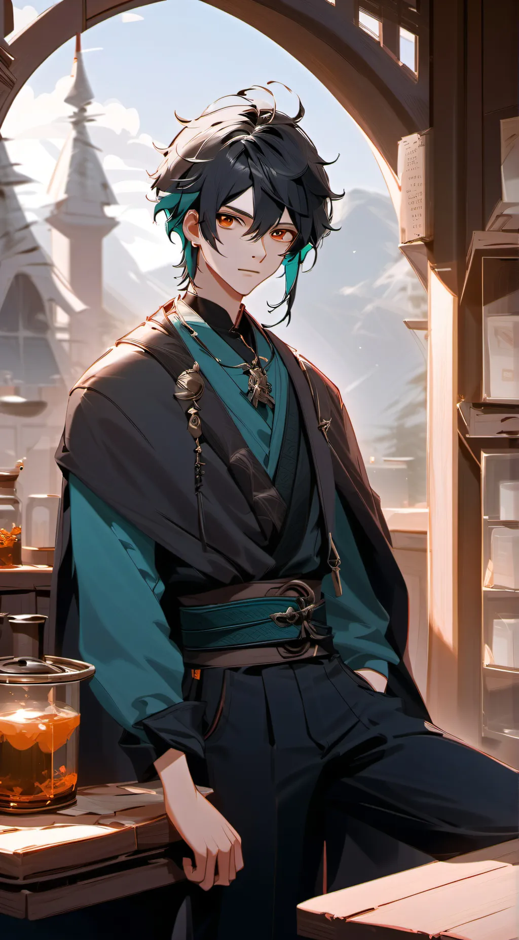 ai character: Varien background