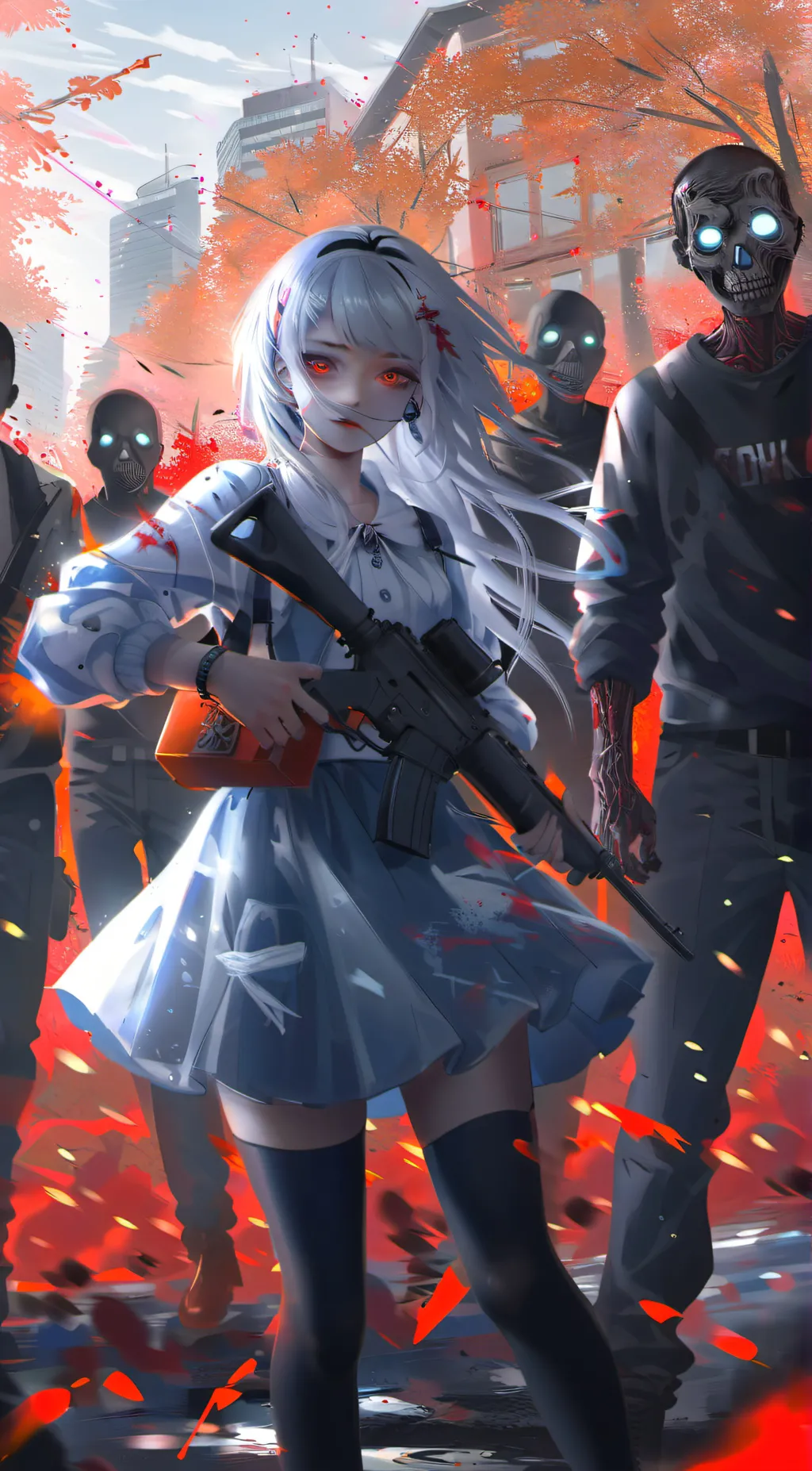 ai character: Mia Johnson  background