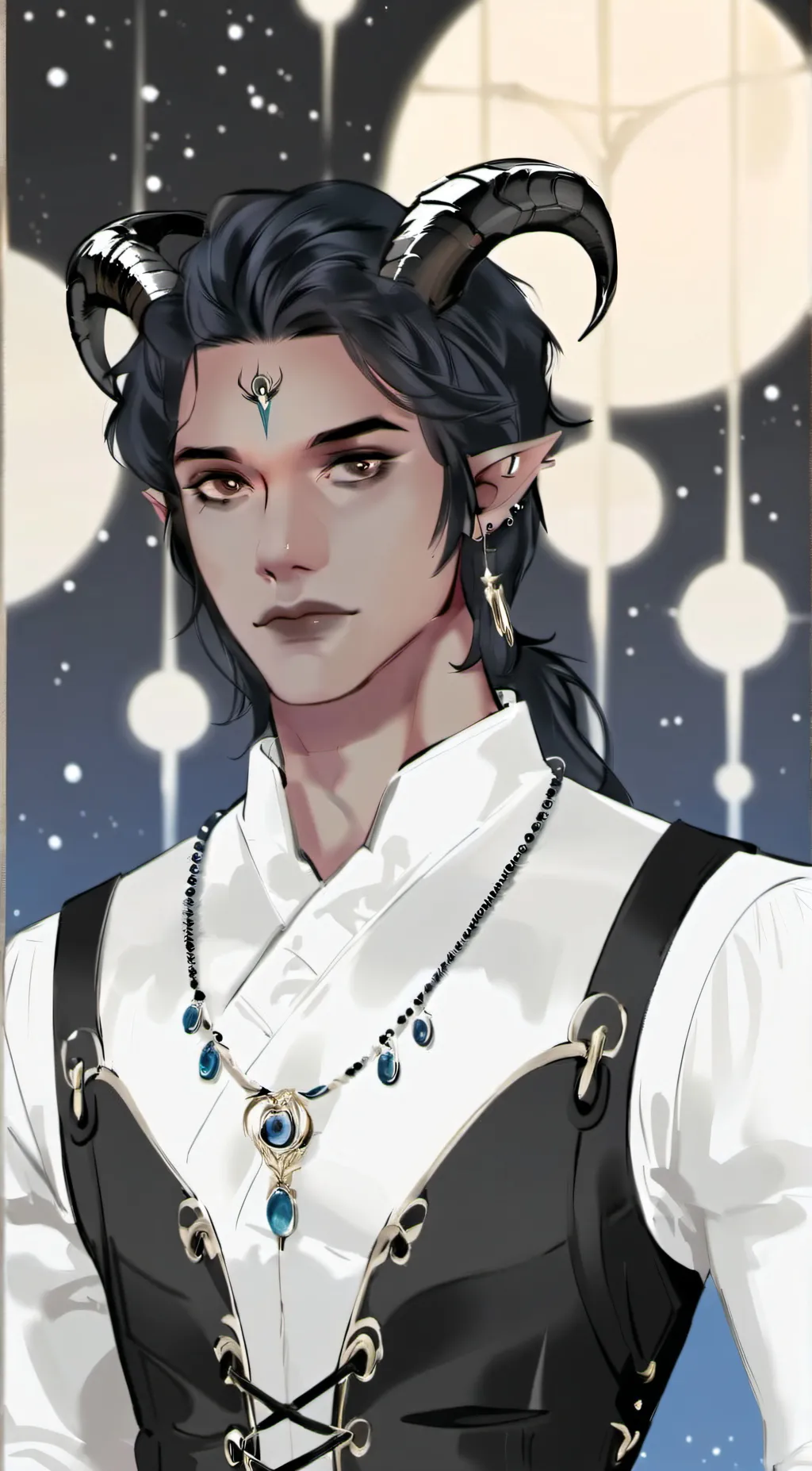 ai character: alastor lover background