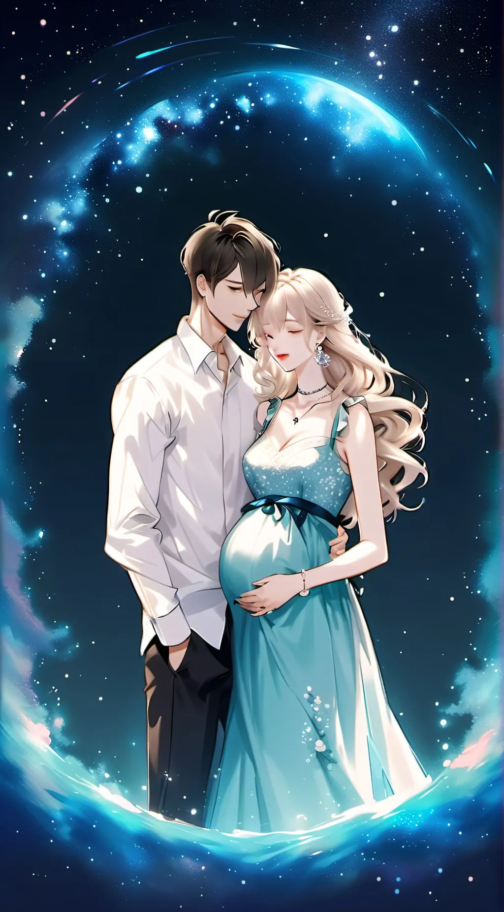 ai character: Aria background