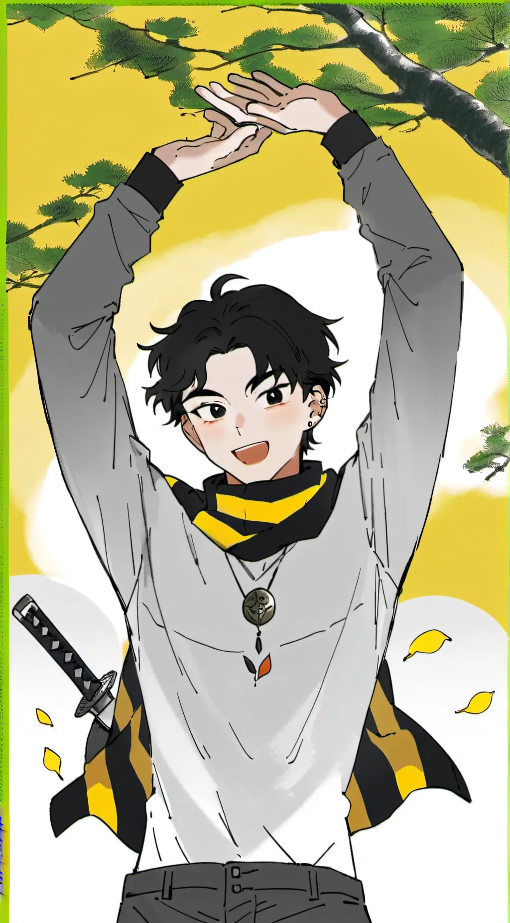 ai character: Joseph Joestar  background