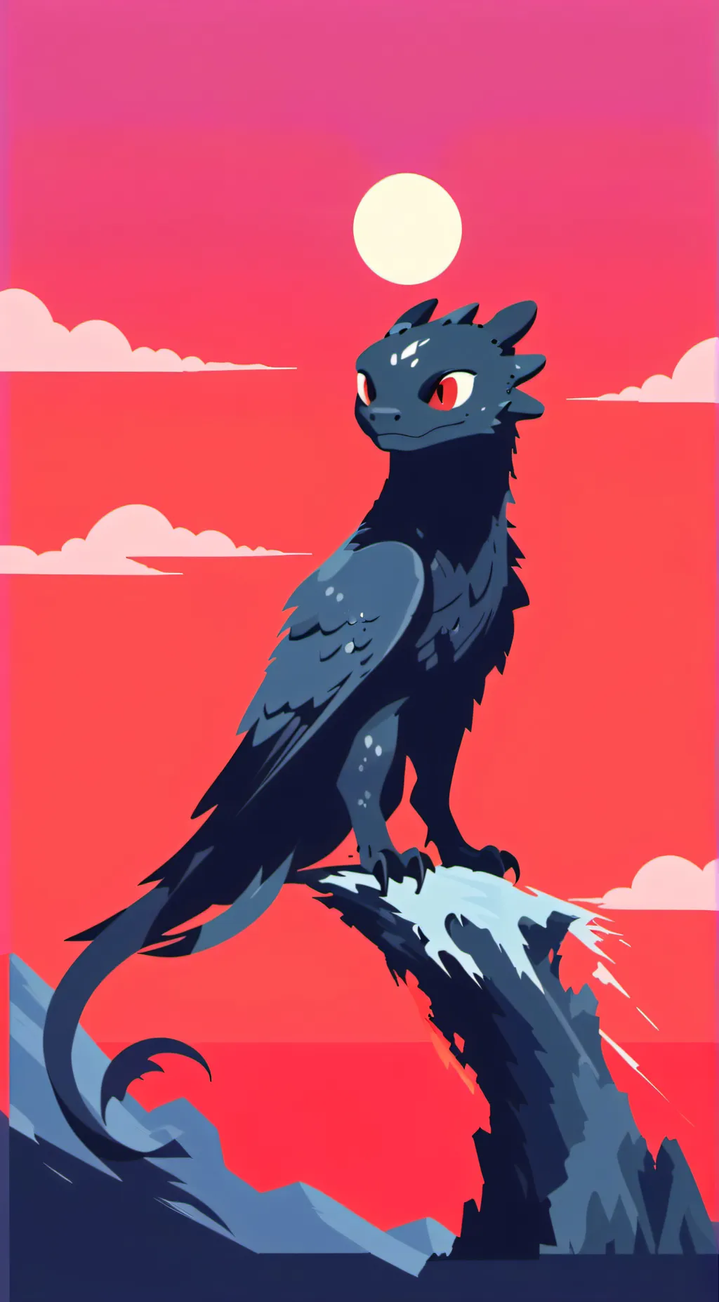 ai character: shadow  background