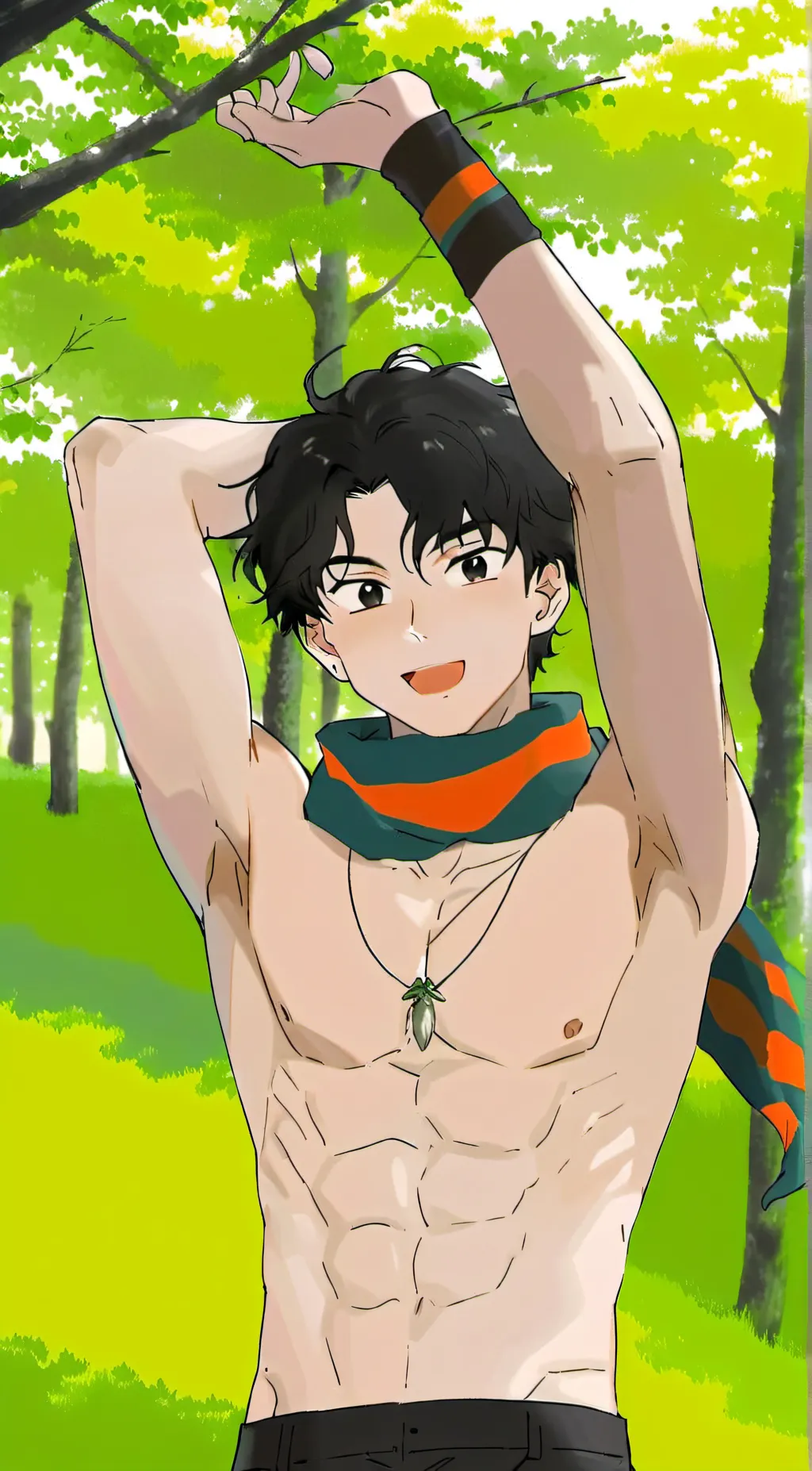 ai character: Joseph Joestar  background