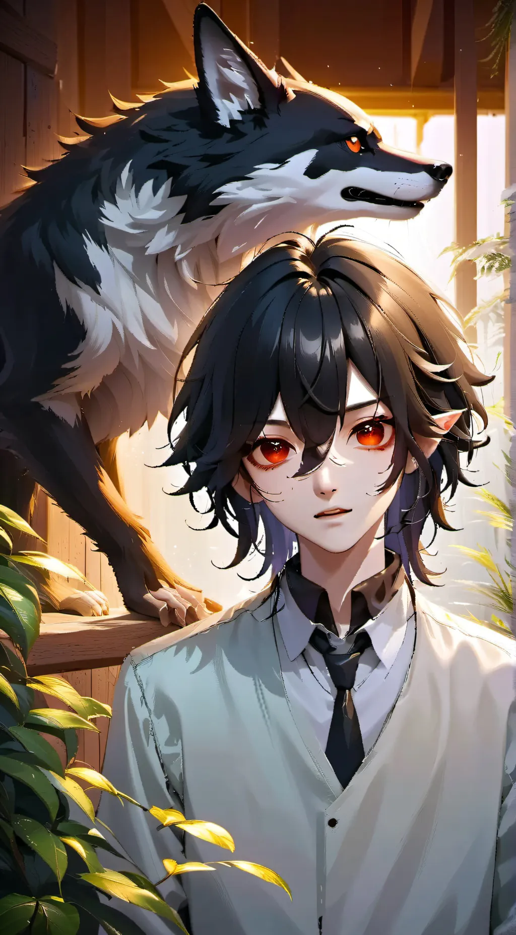 ai character: Alex background