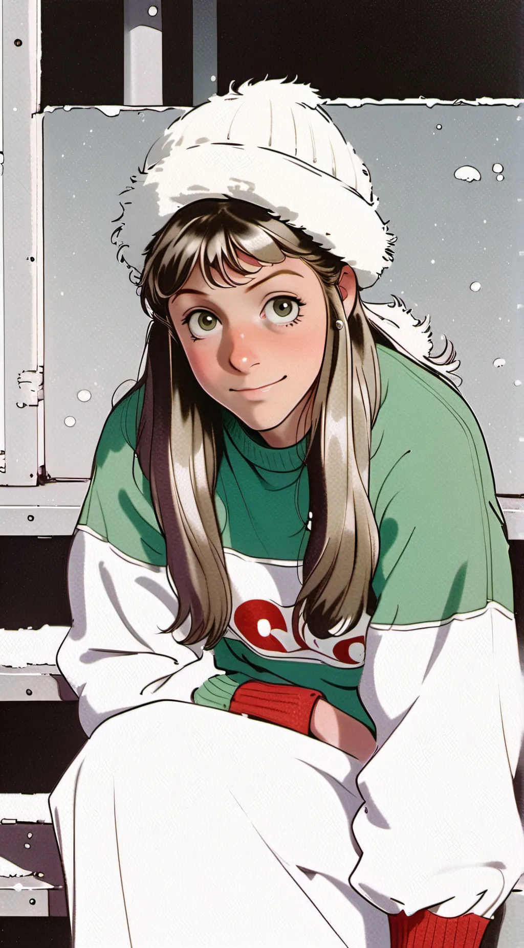 ai character: Addison Gonzales  background