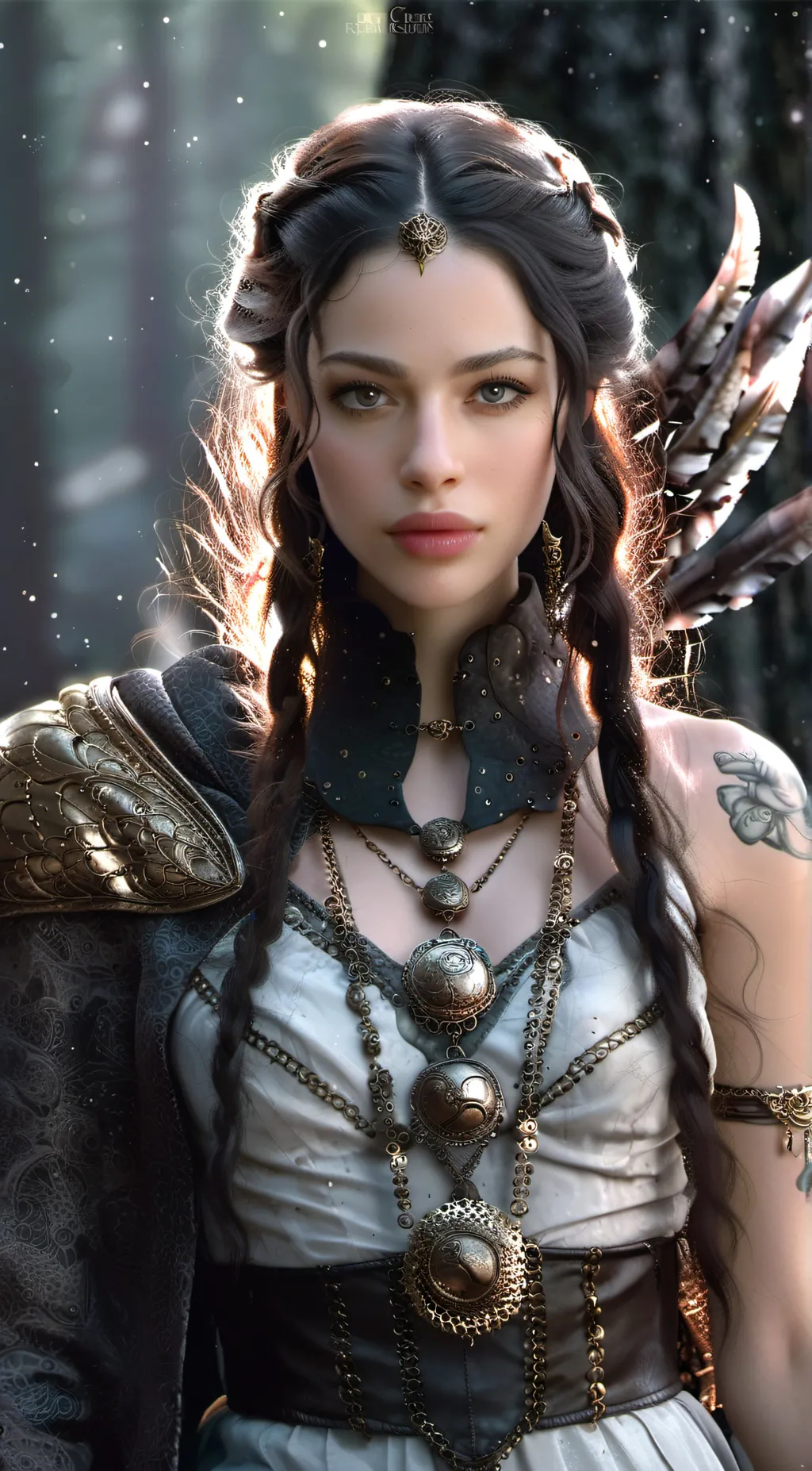 ai character: Elara background