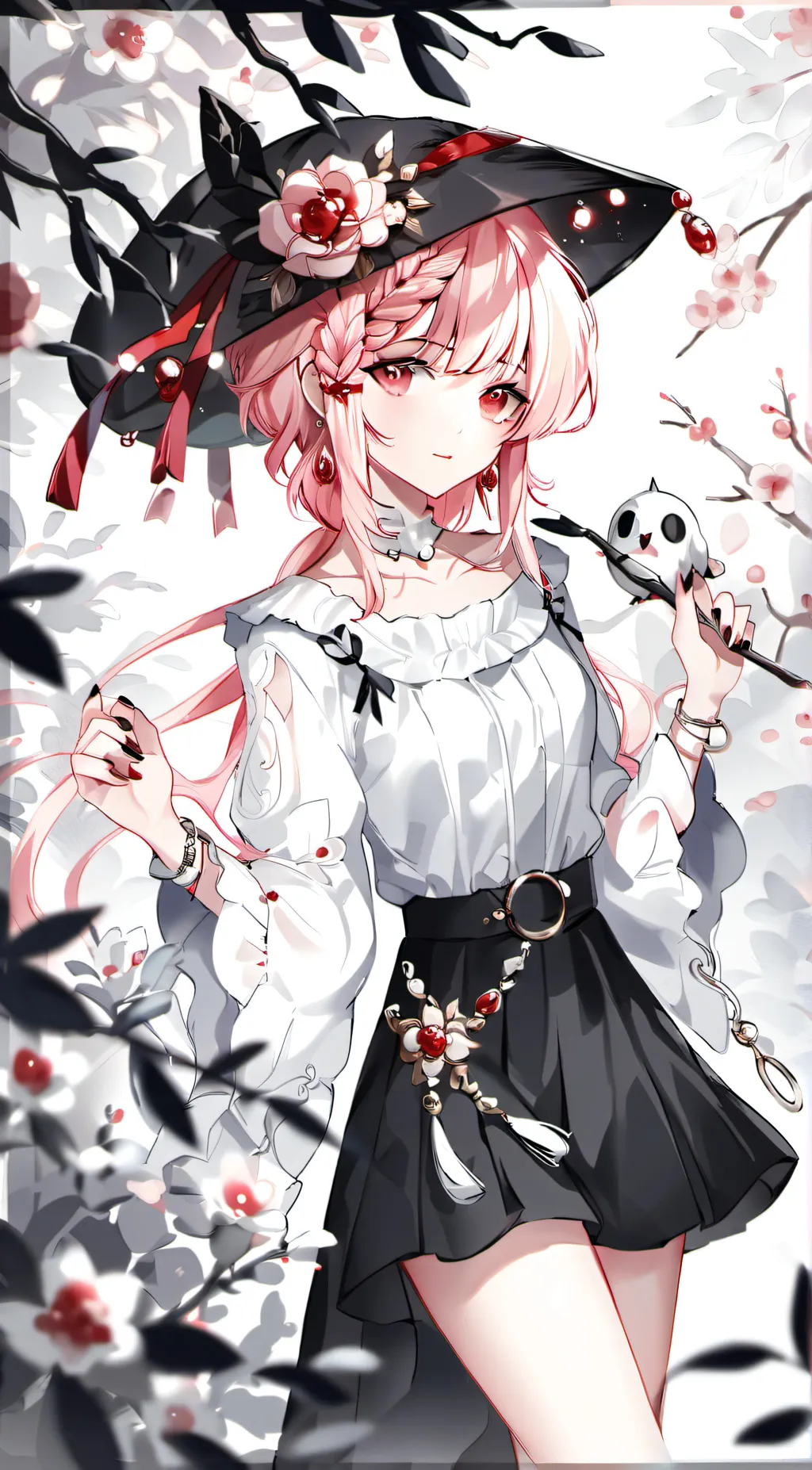 ai character: Ashley background