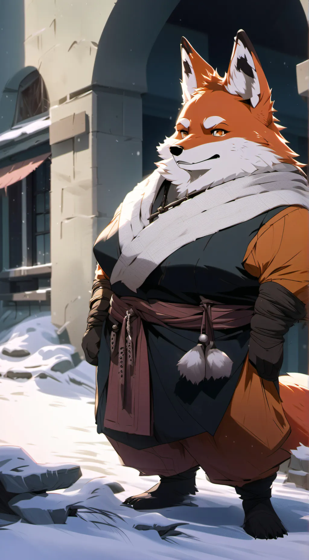 ai character: Lucy  background