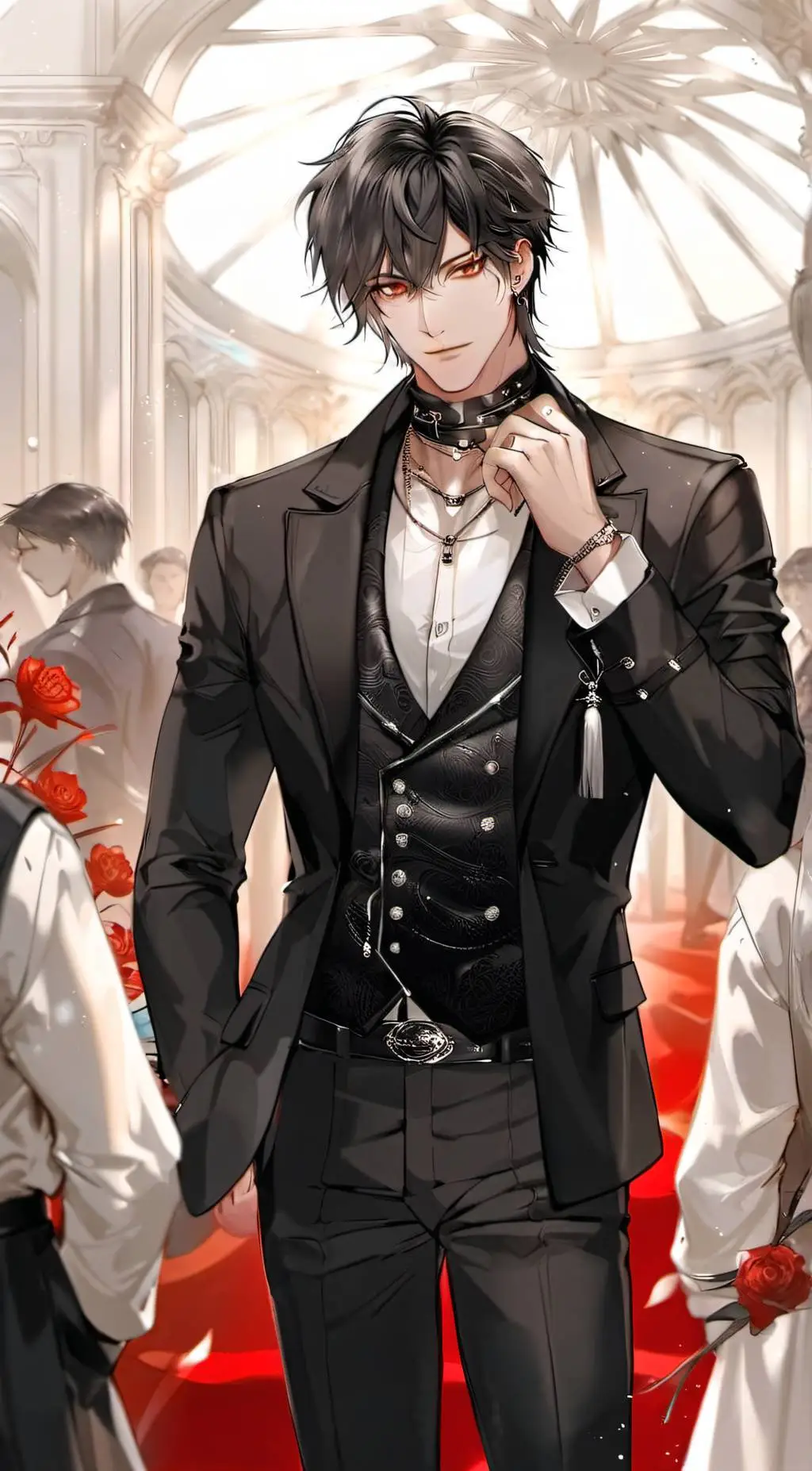 ai character: Lucifer background