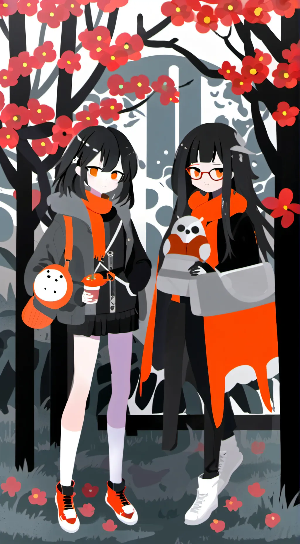 ai character: Mimi & cc background