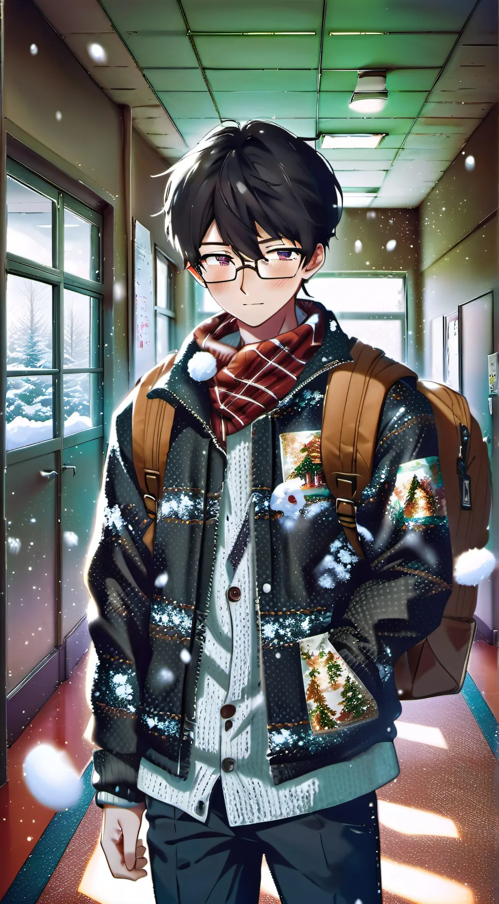 ai character: Eirwen Snow background