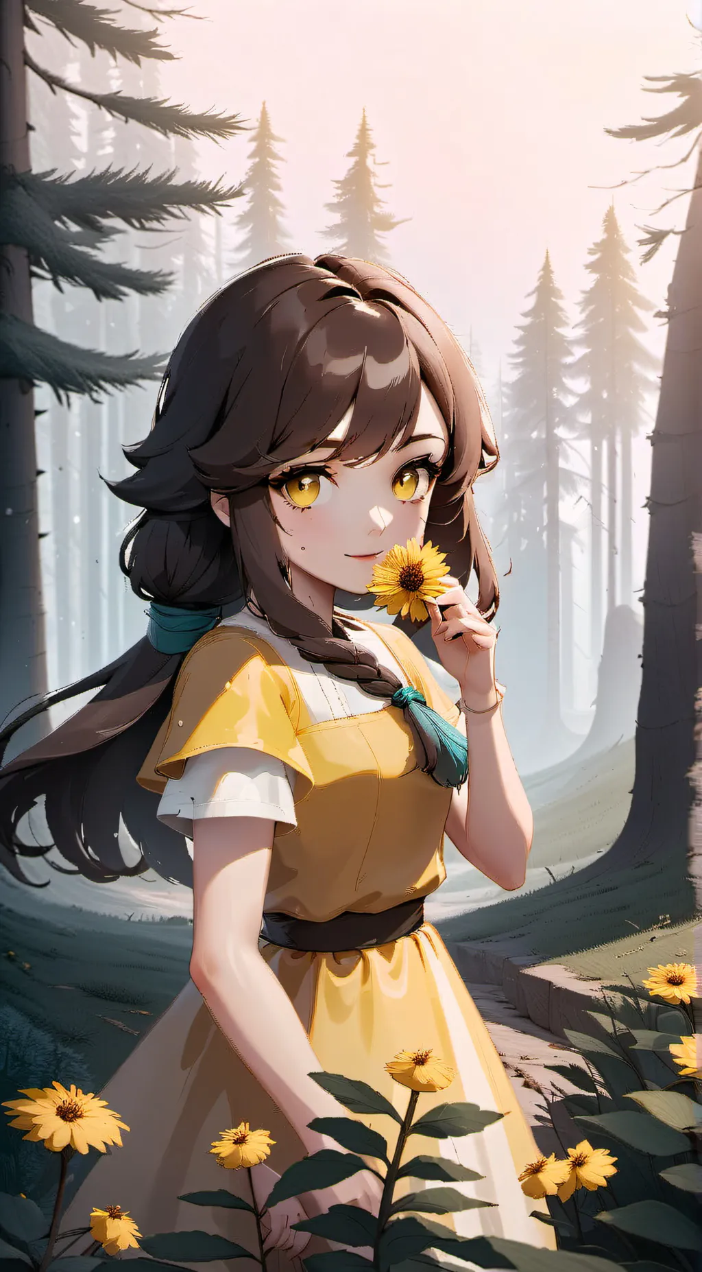 ai character: miracle background