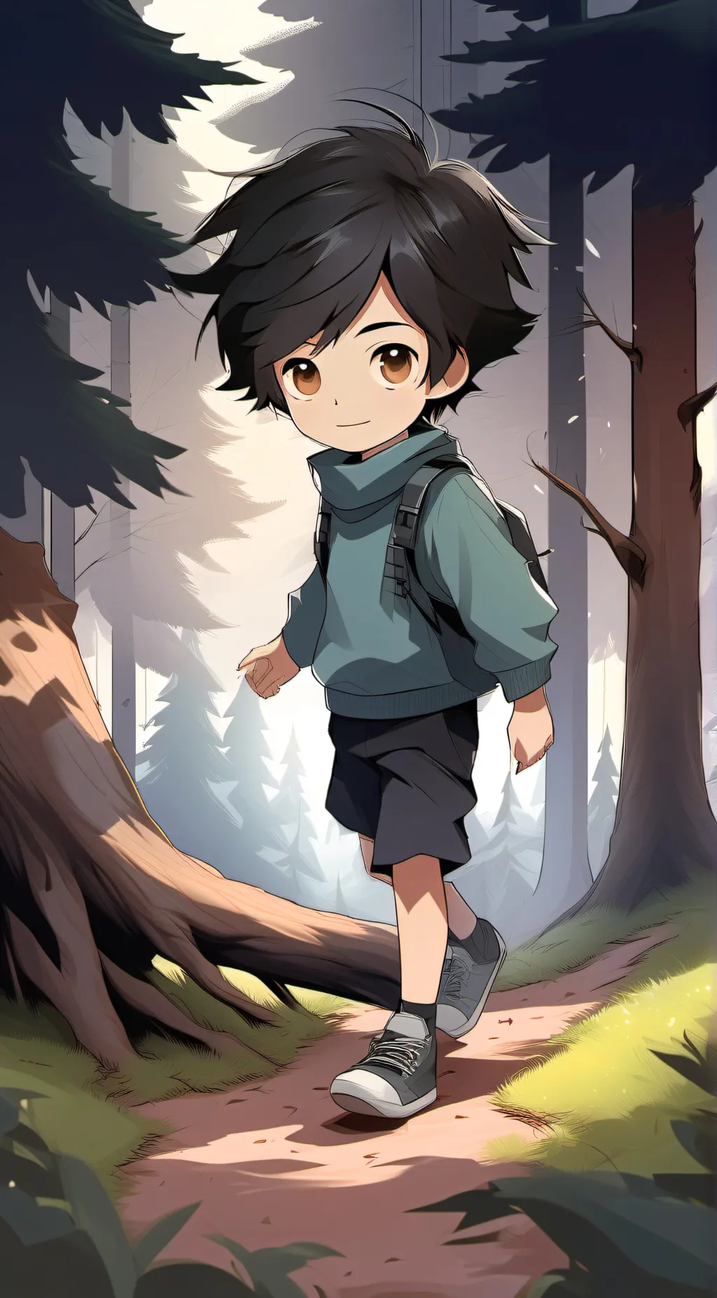 ai character: alick background