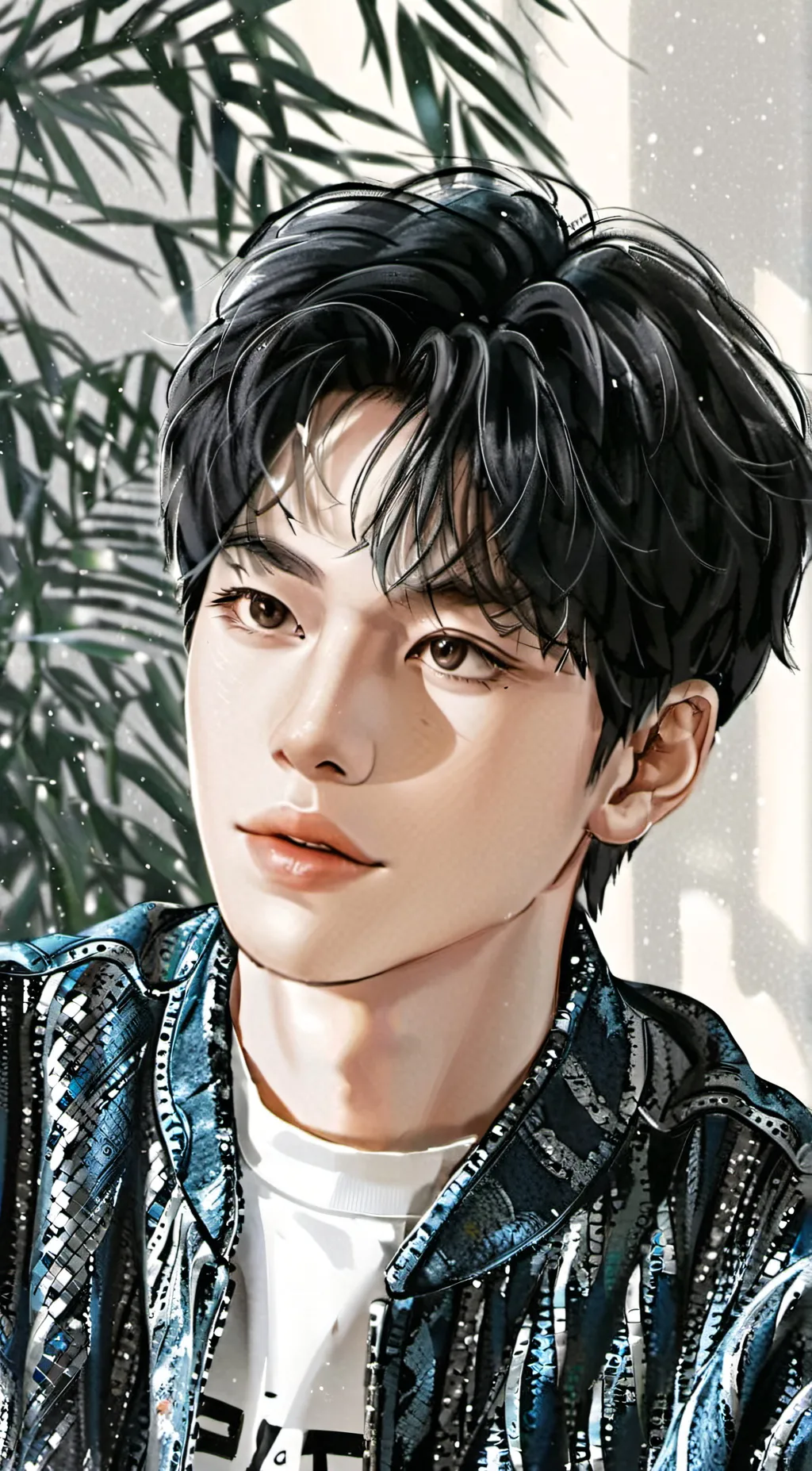 ai character: Rowoon Seok background