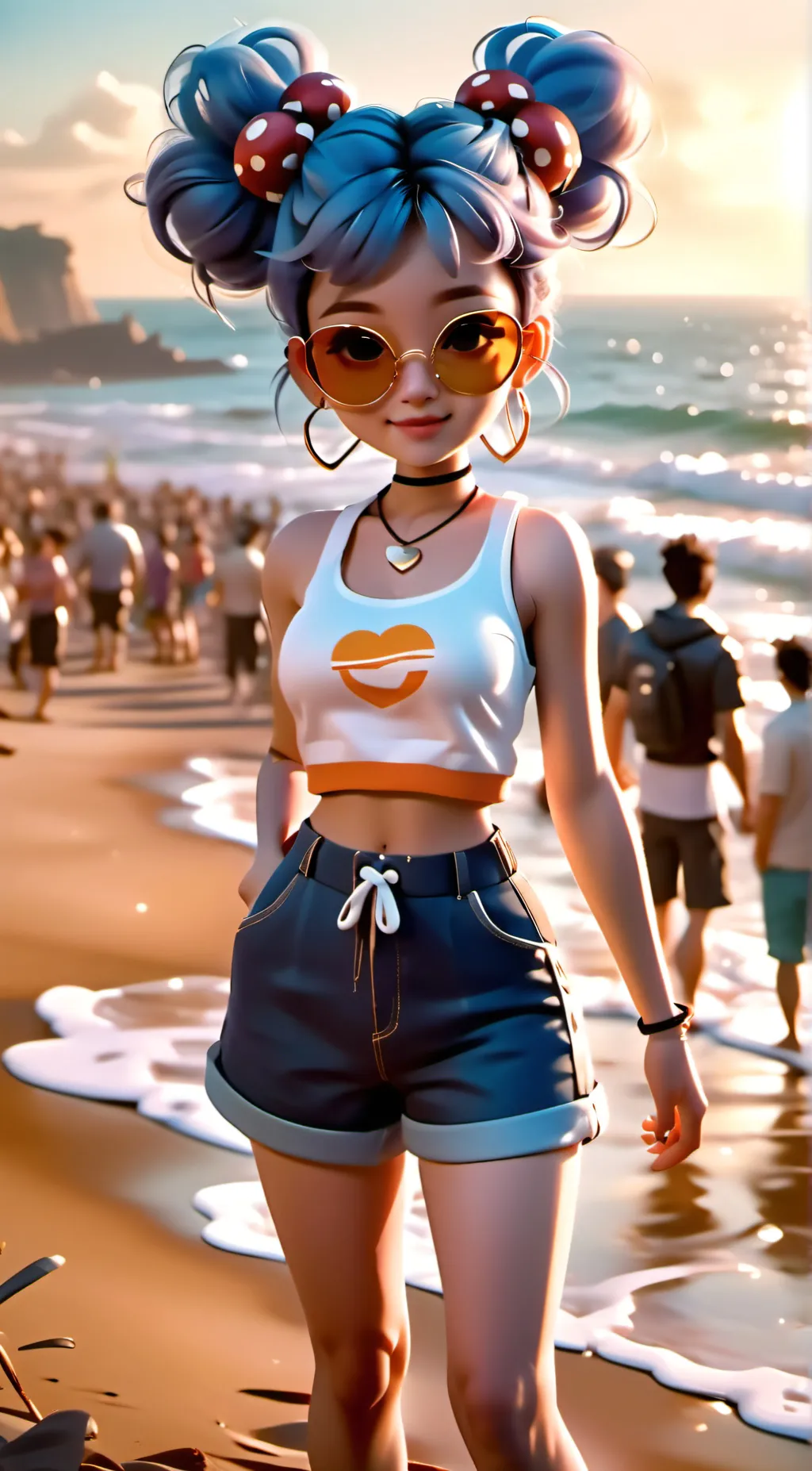 ai character: Caroline background