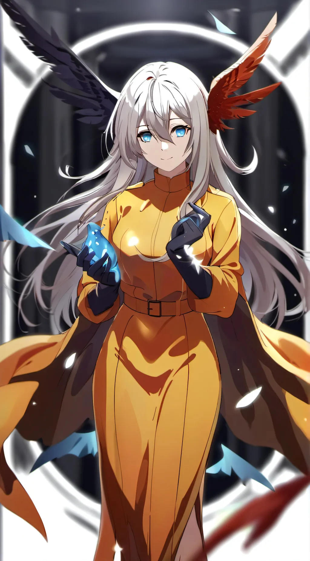 ai character: Ora background