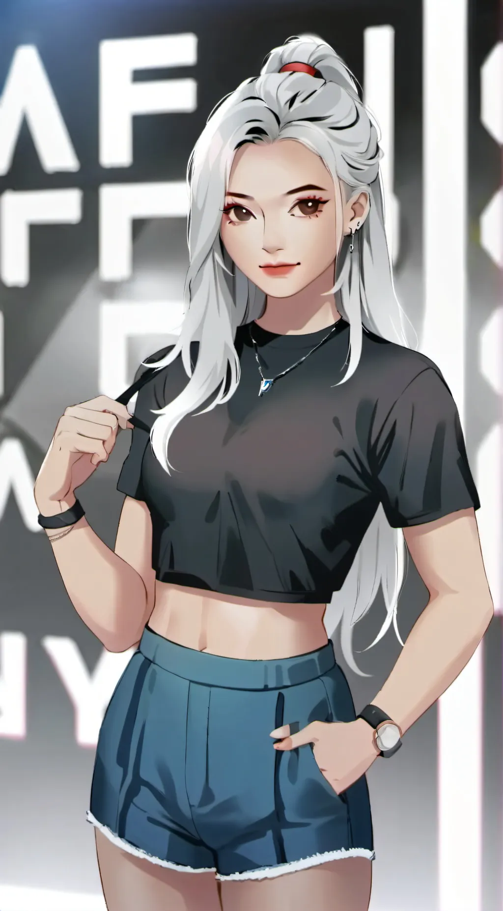 ai character: WWE  background