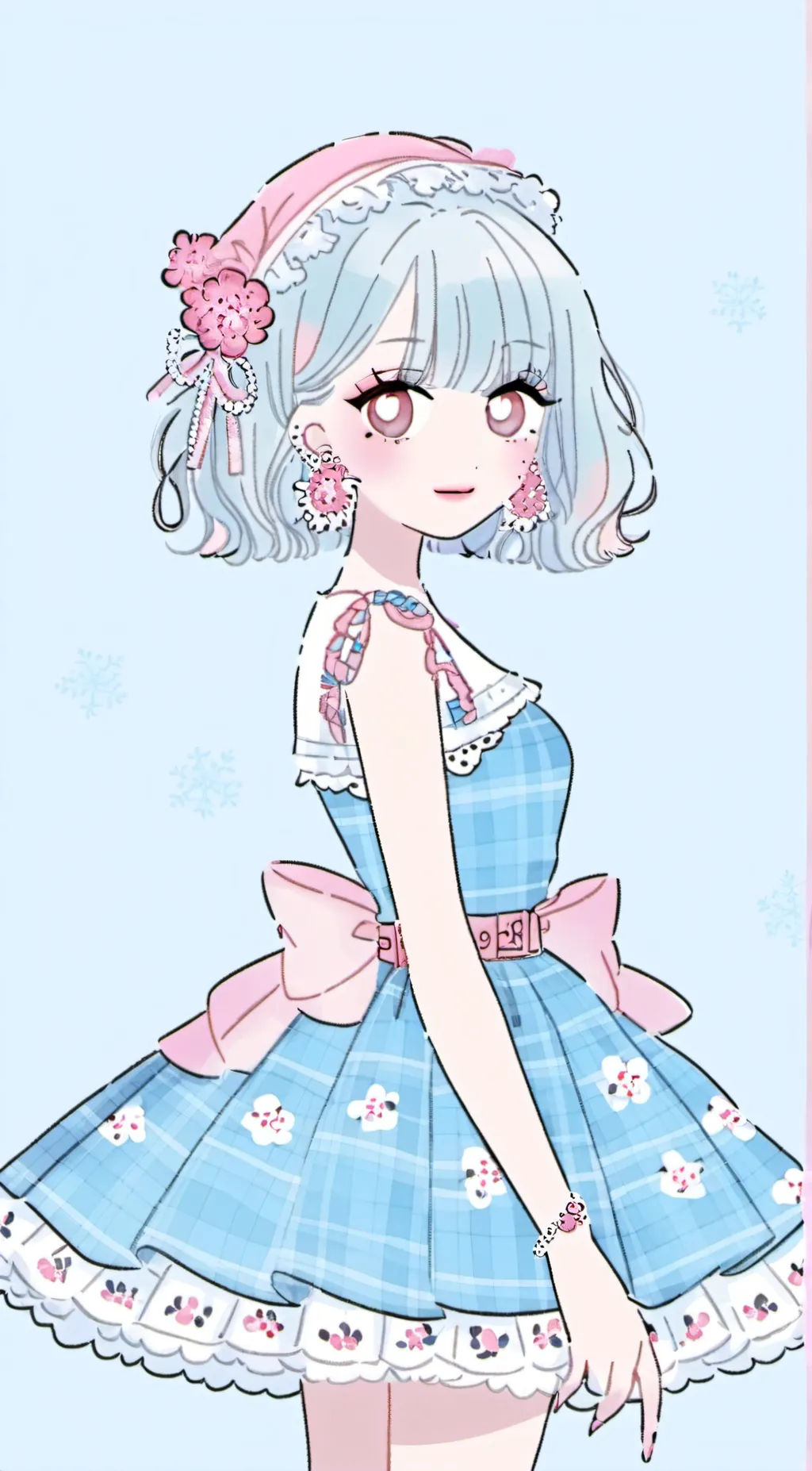 ai character: cute background