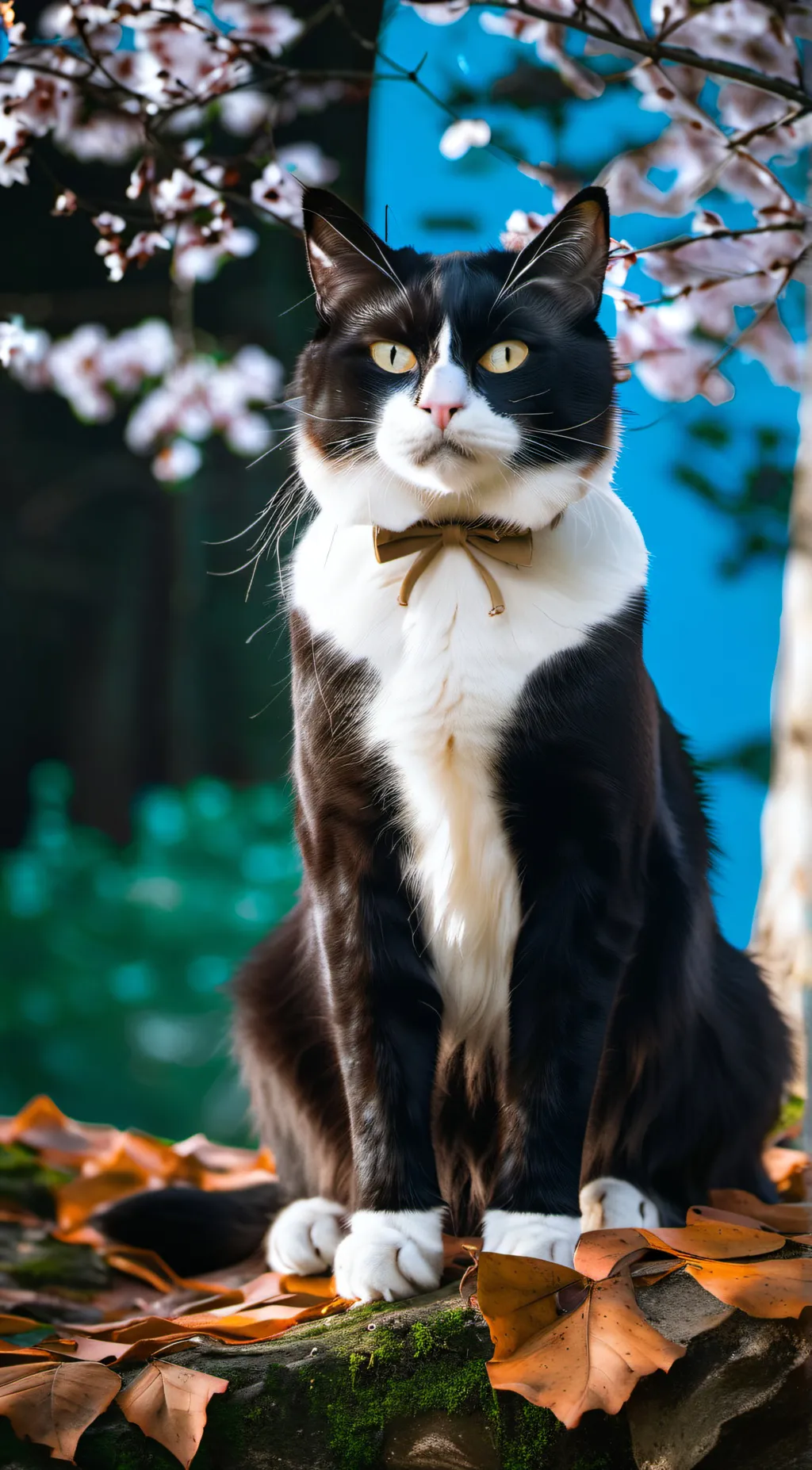 ai character: Kitty cat background