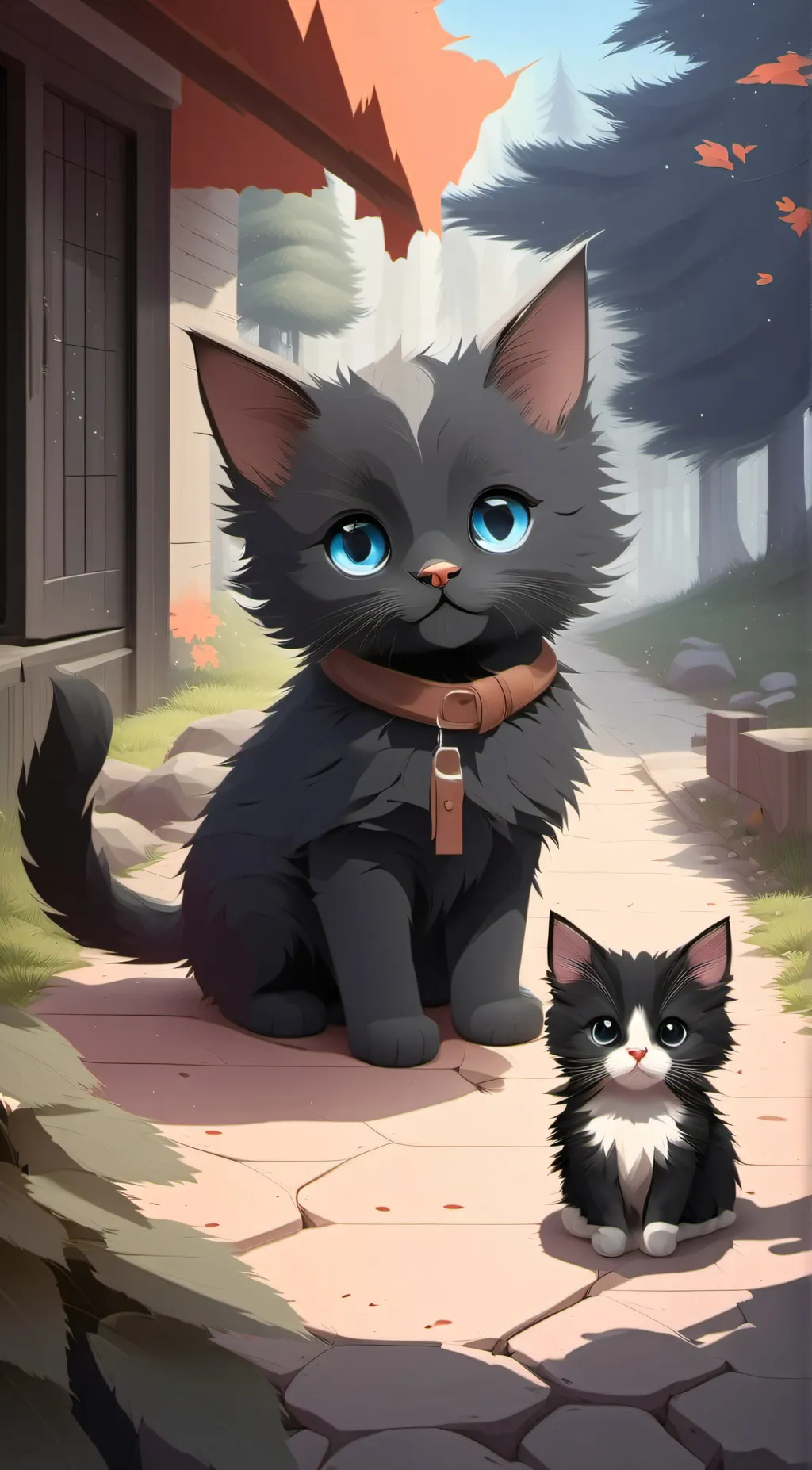 ai character: Case and Luna background