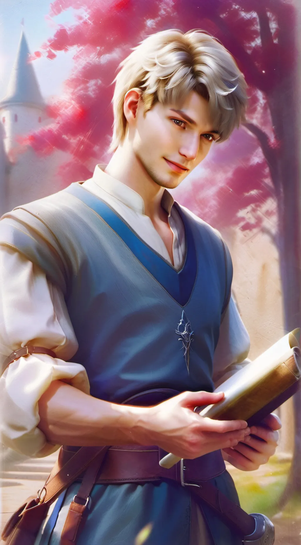 ai character: Alexander Flinn background