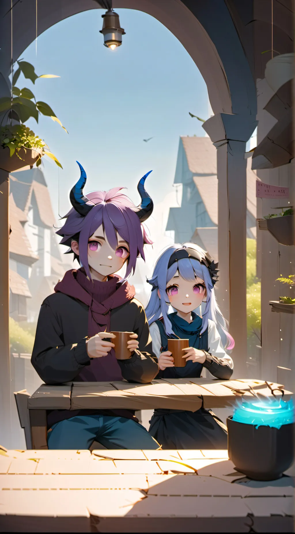 ai character: 🔥 M I D 🔥 background