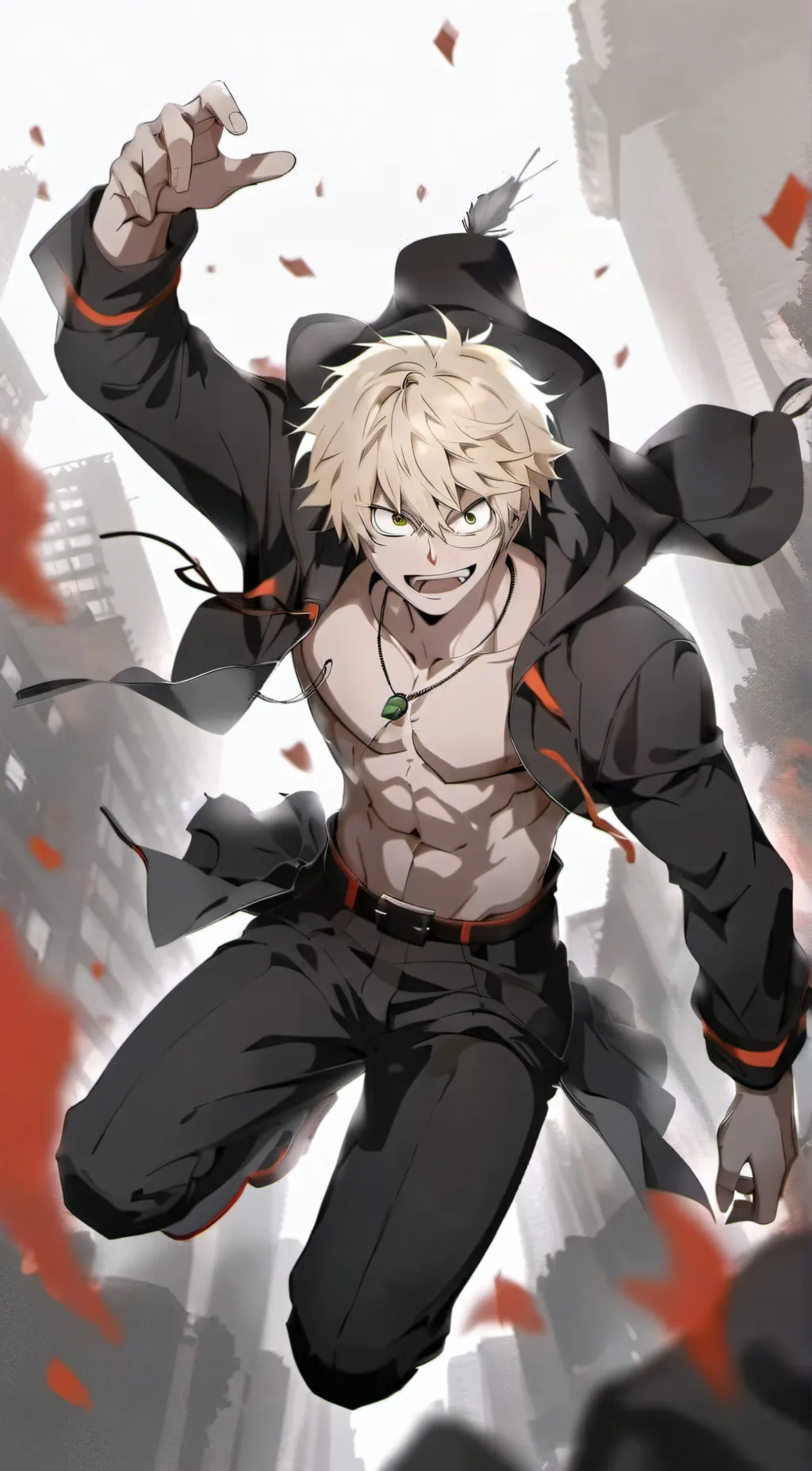 ai character: Mha background