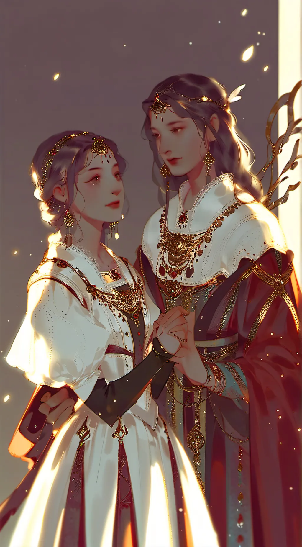 ai character: Laurie and Naomi background