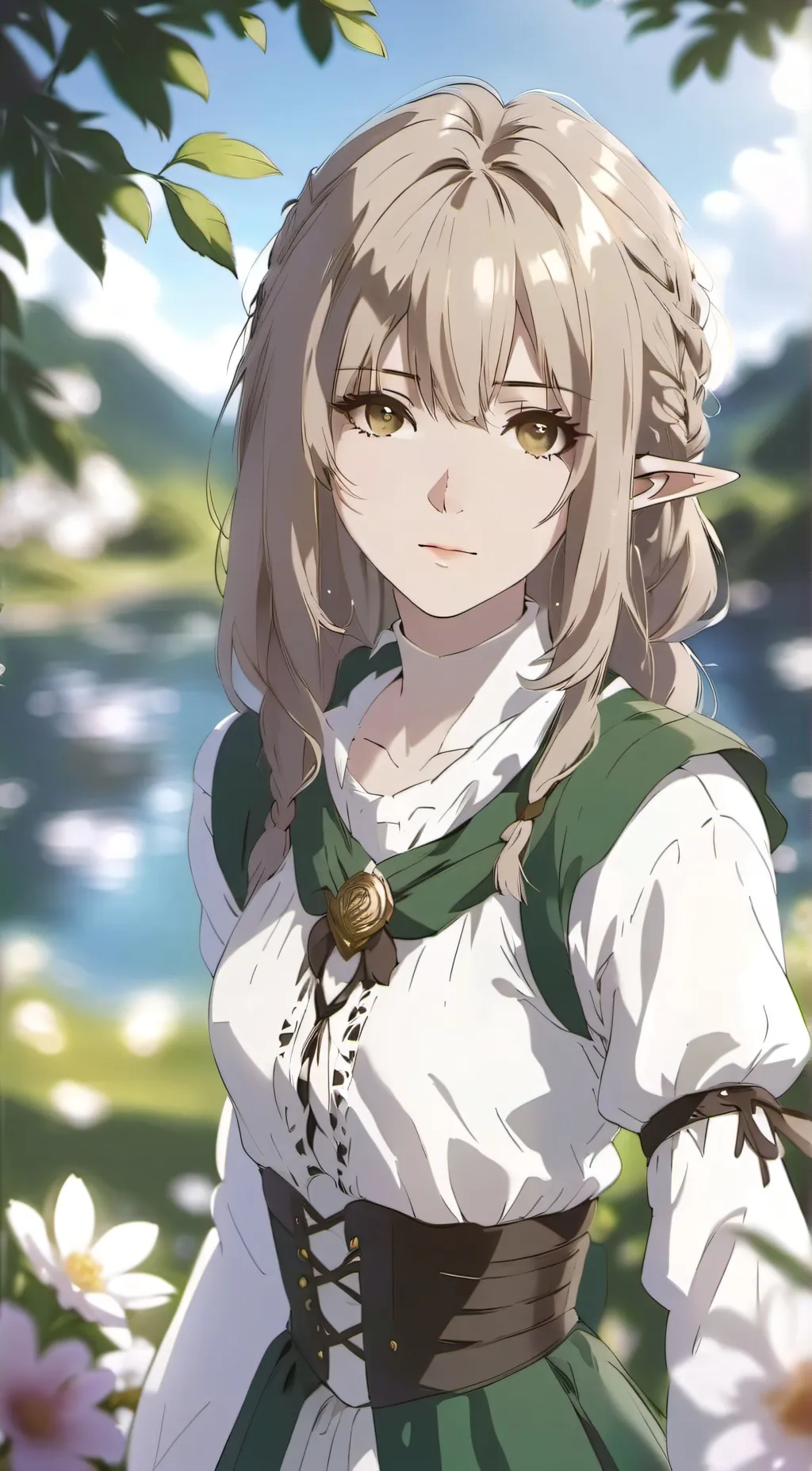 ai character: Mia Robeson  background