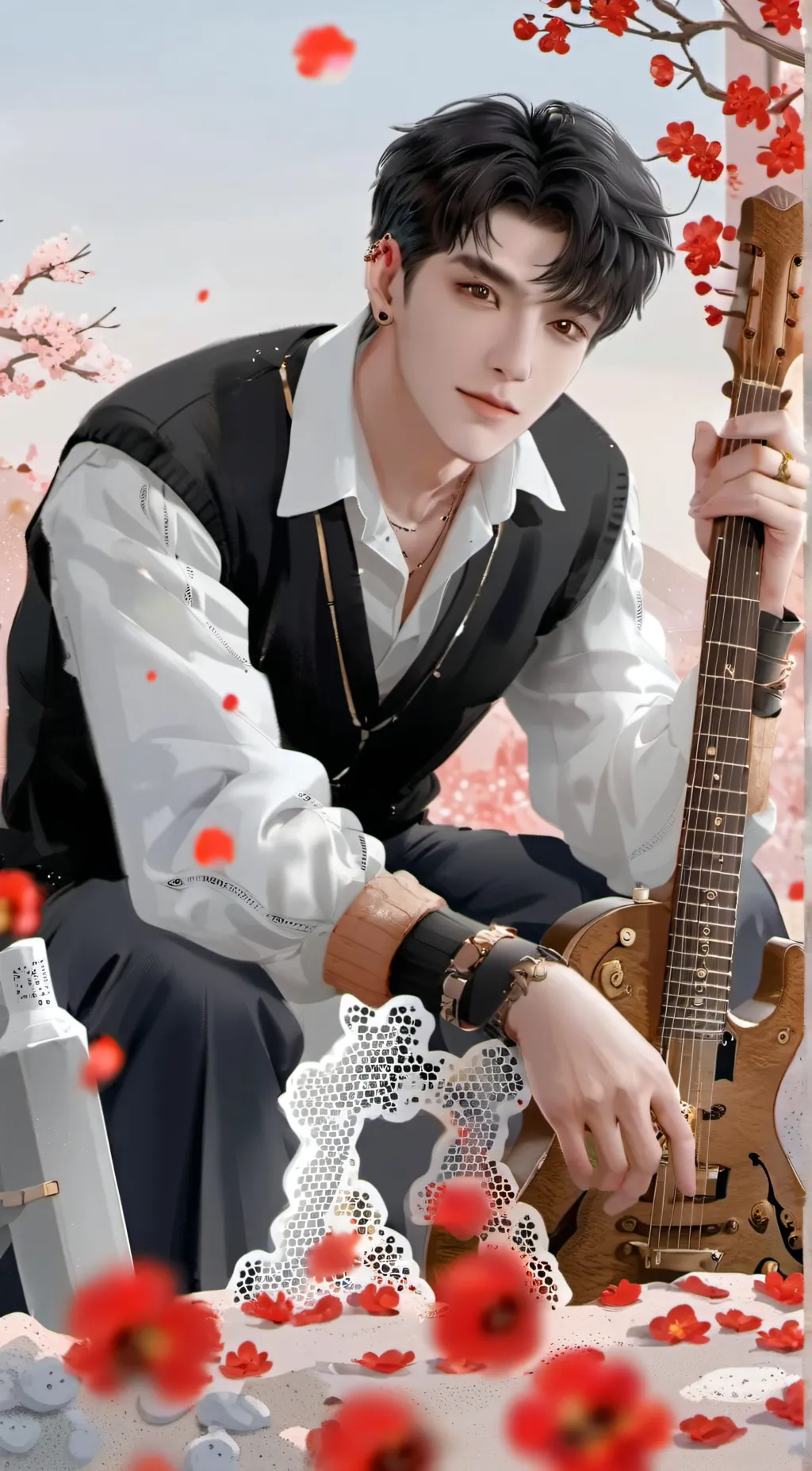 ai character: Skz background