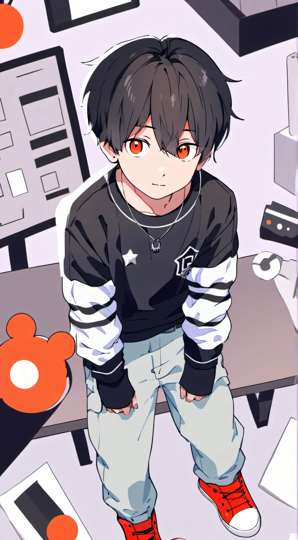 ai character: demon slayer corps background