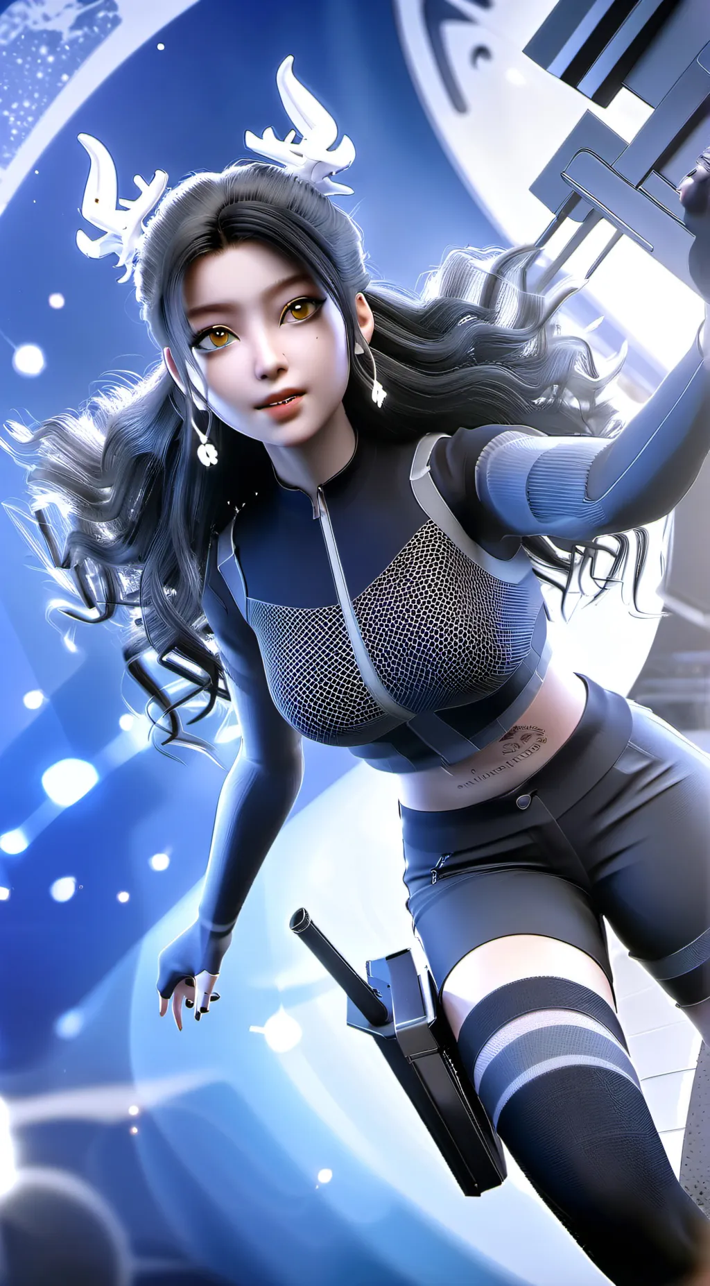 ai character: Vivi  background