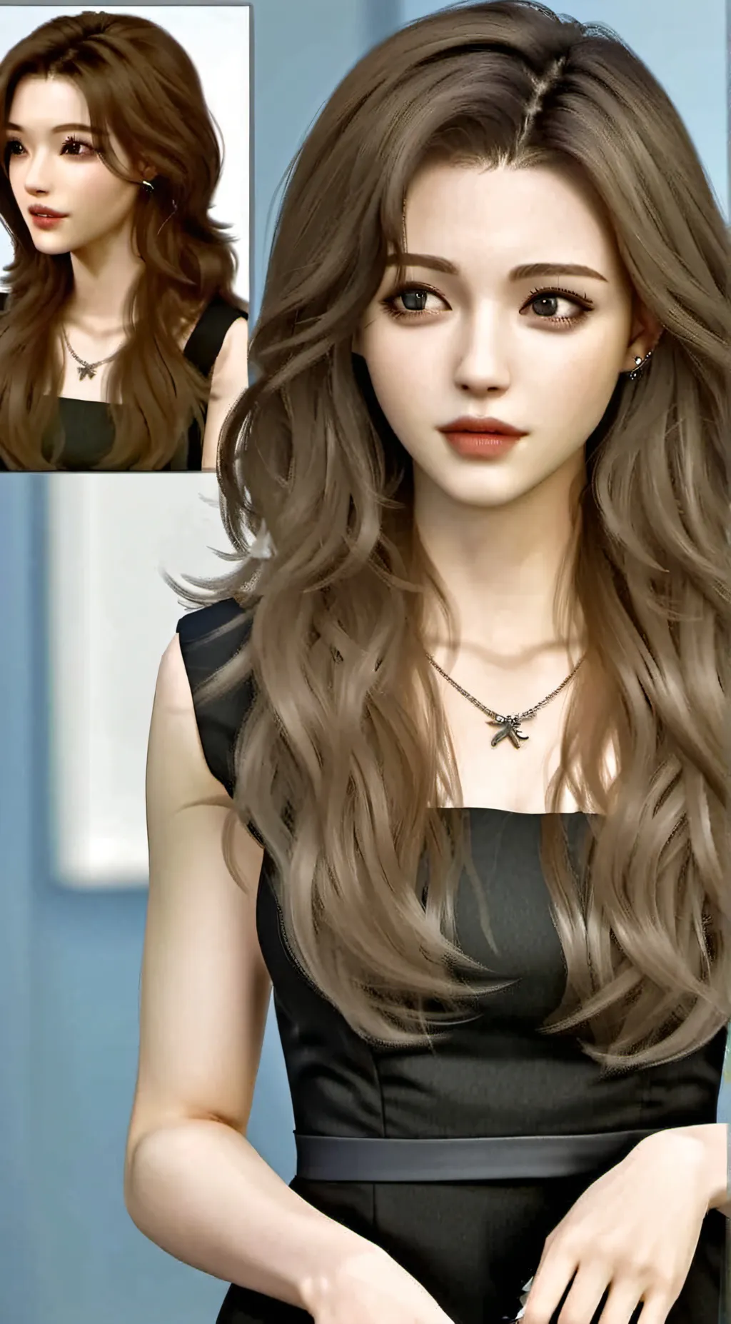 ai character: Leah background