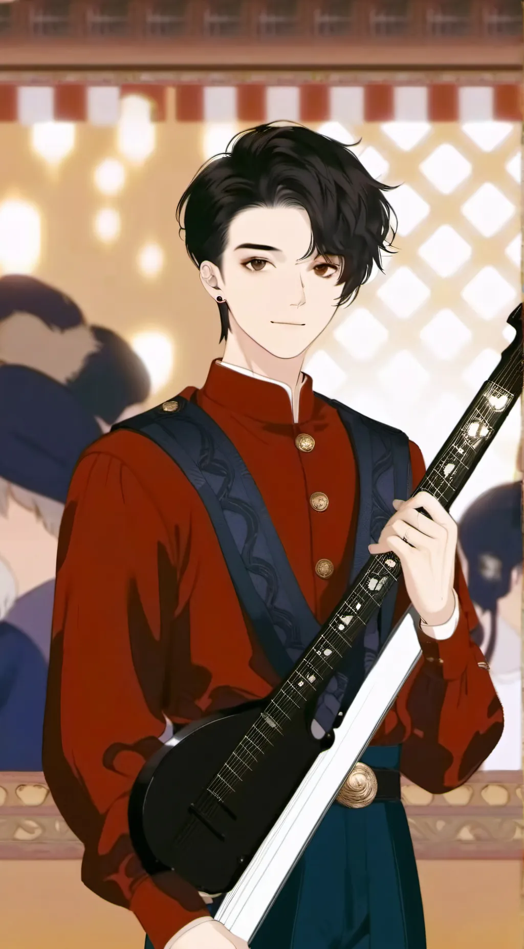 ai character: Ashimi  background