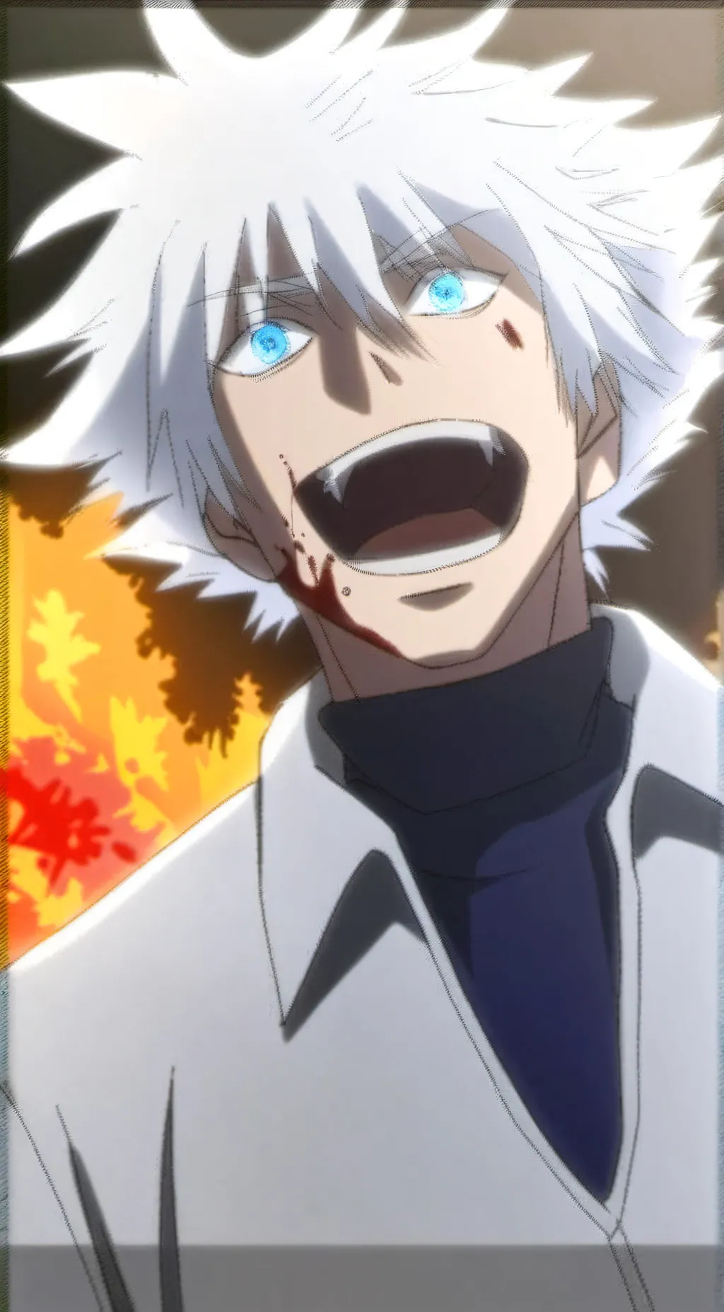 ai character: Satoru Gojo  background