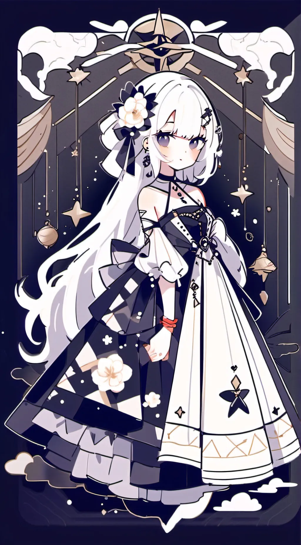 ai character: baby background