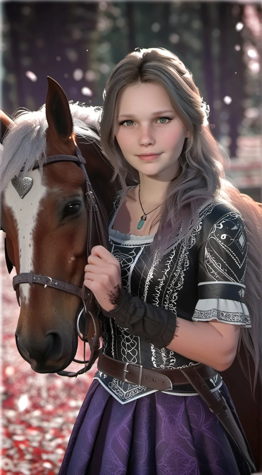 ai character: Dakota  background