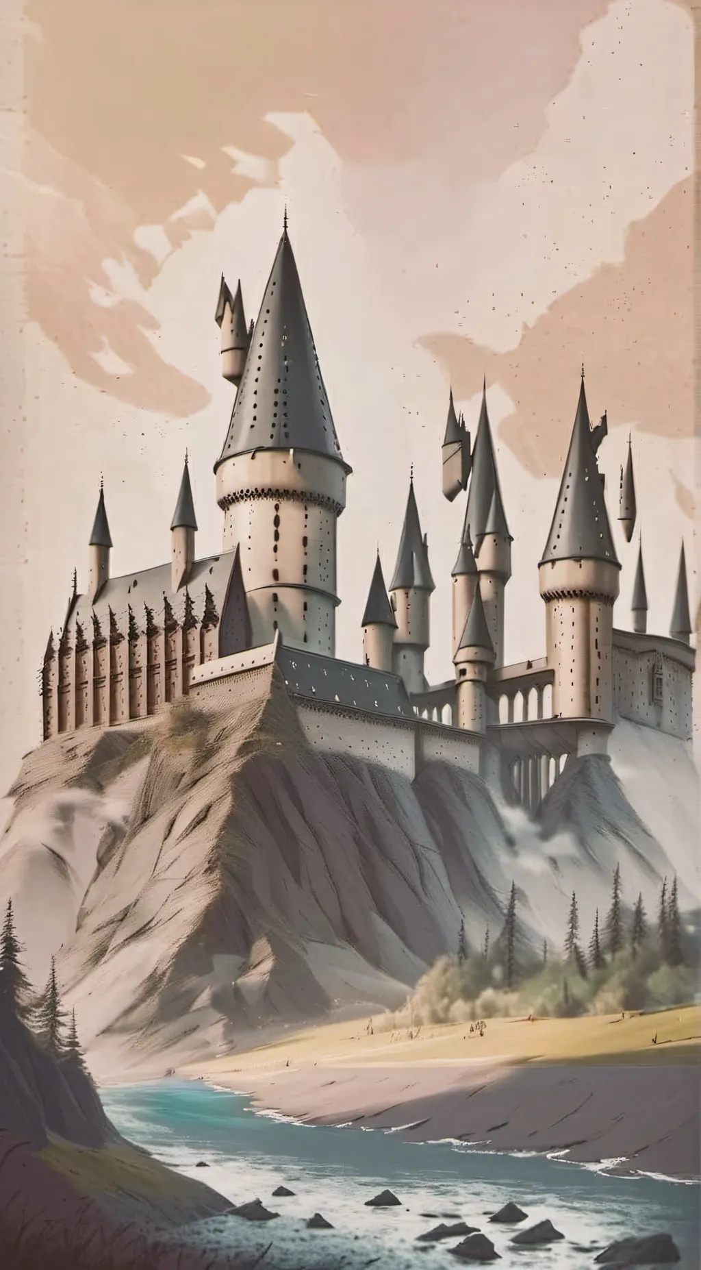 ai character: hogwarts background