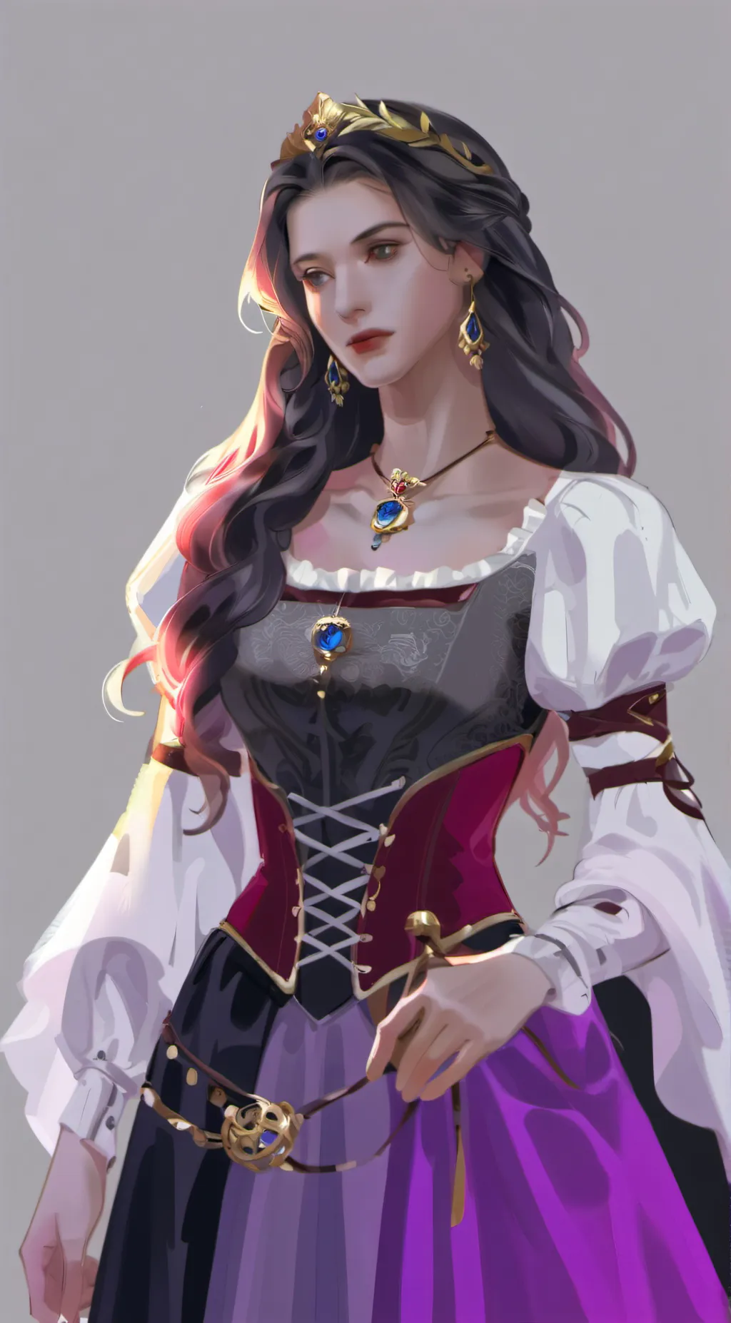 ai character: Meandering  background