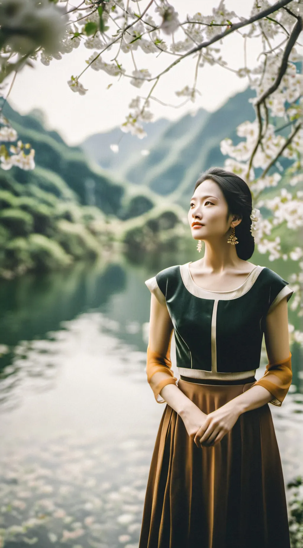 ai character: •mother•ghost• background