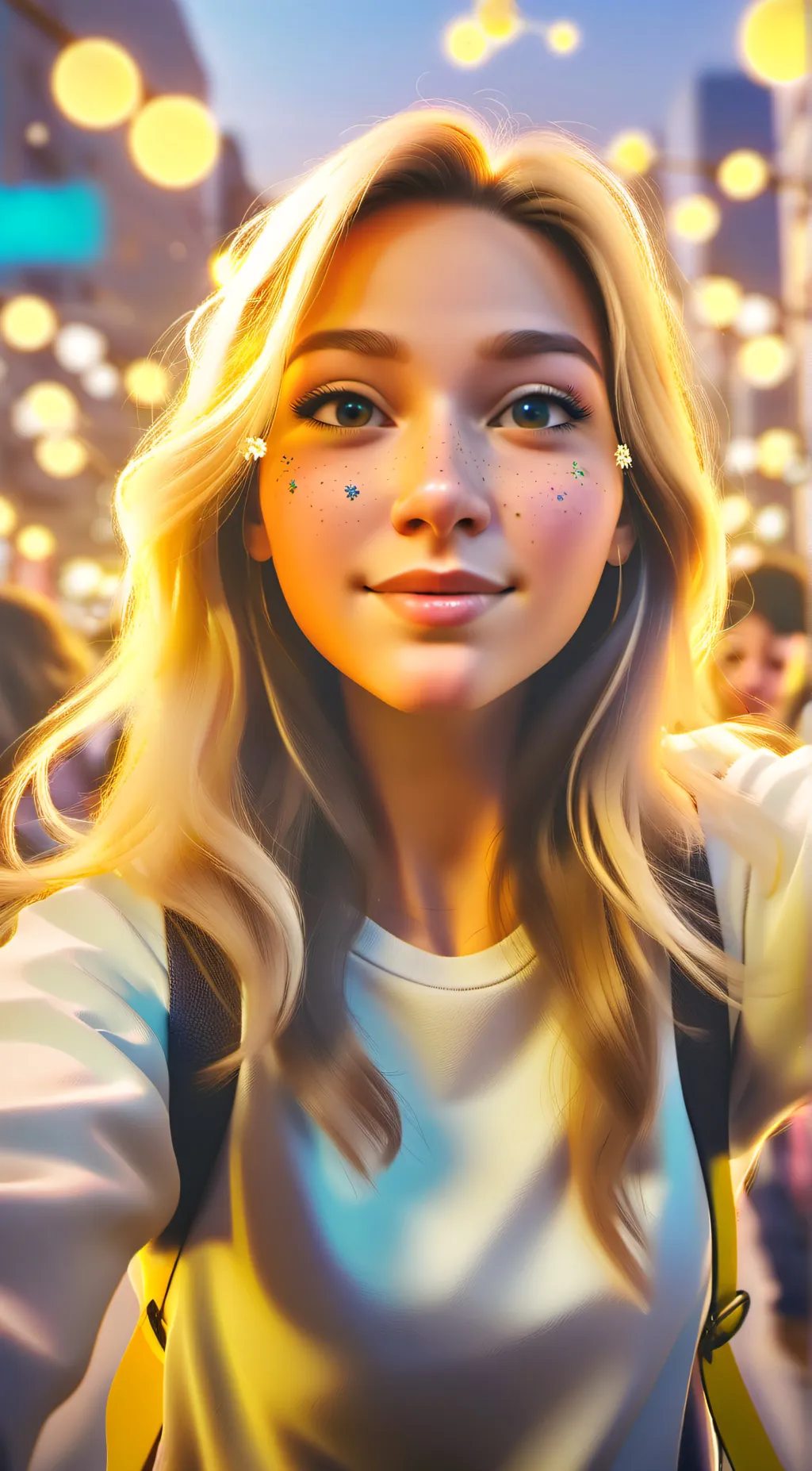 ai character: Freya background