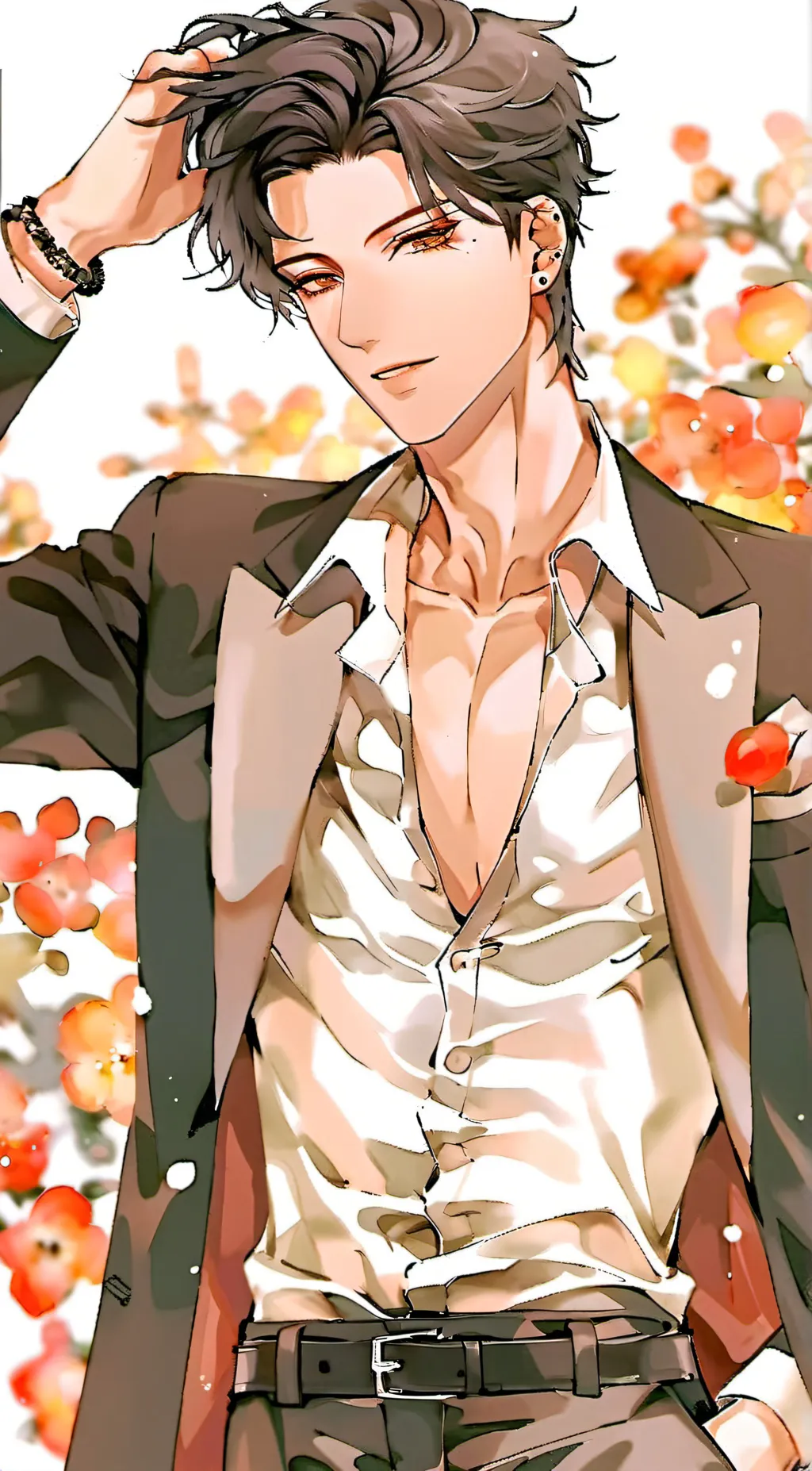 ai character: Gabriele  background