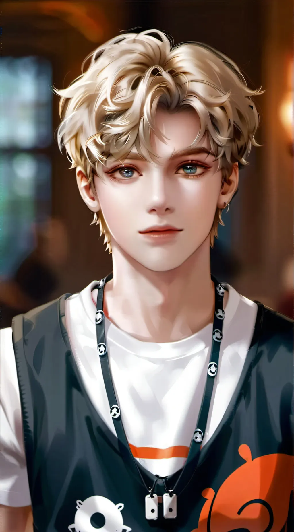 ai character: Focus background