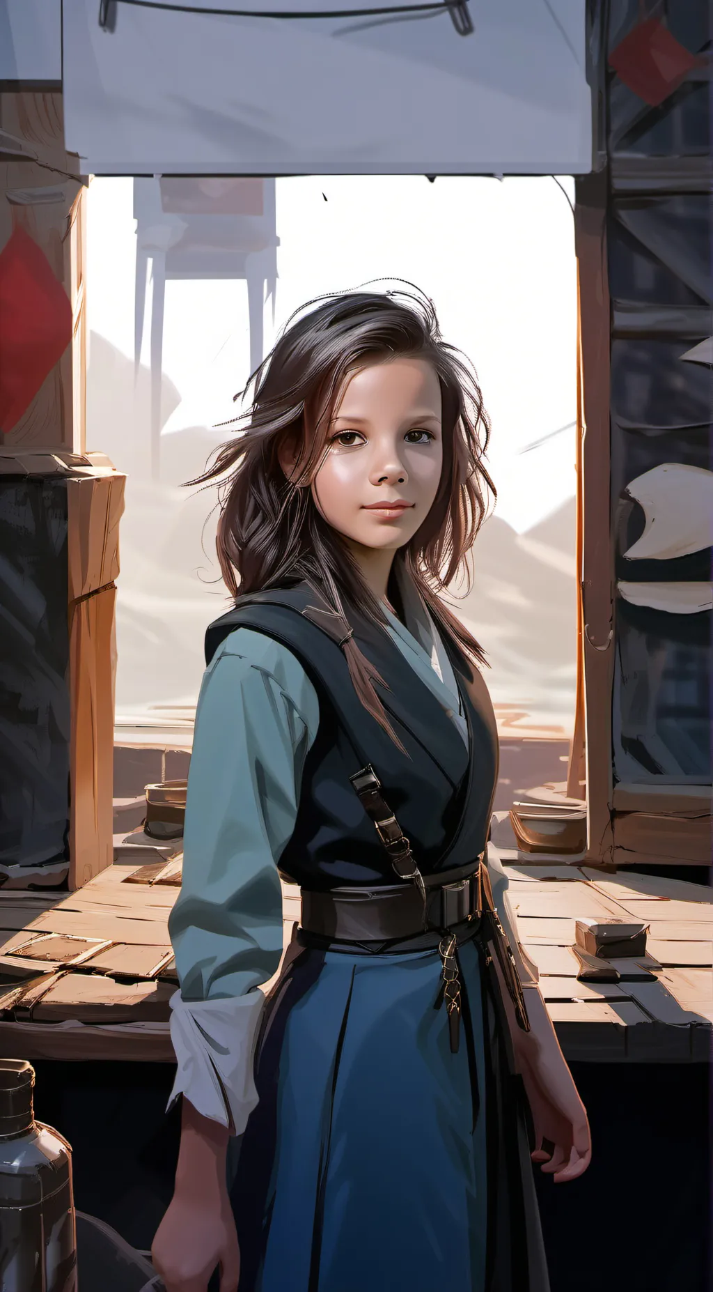 ai character: Aaliyah background